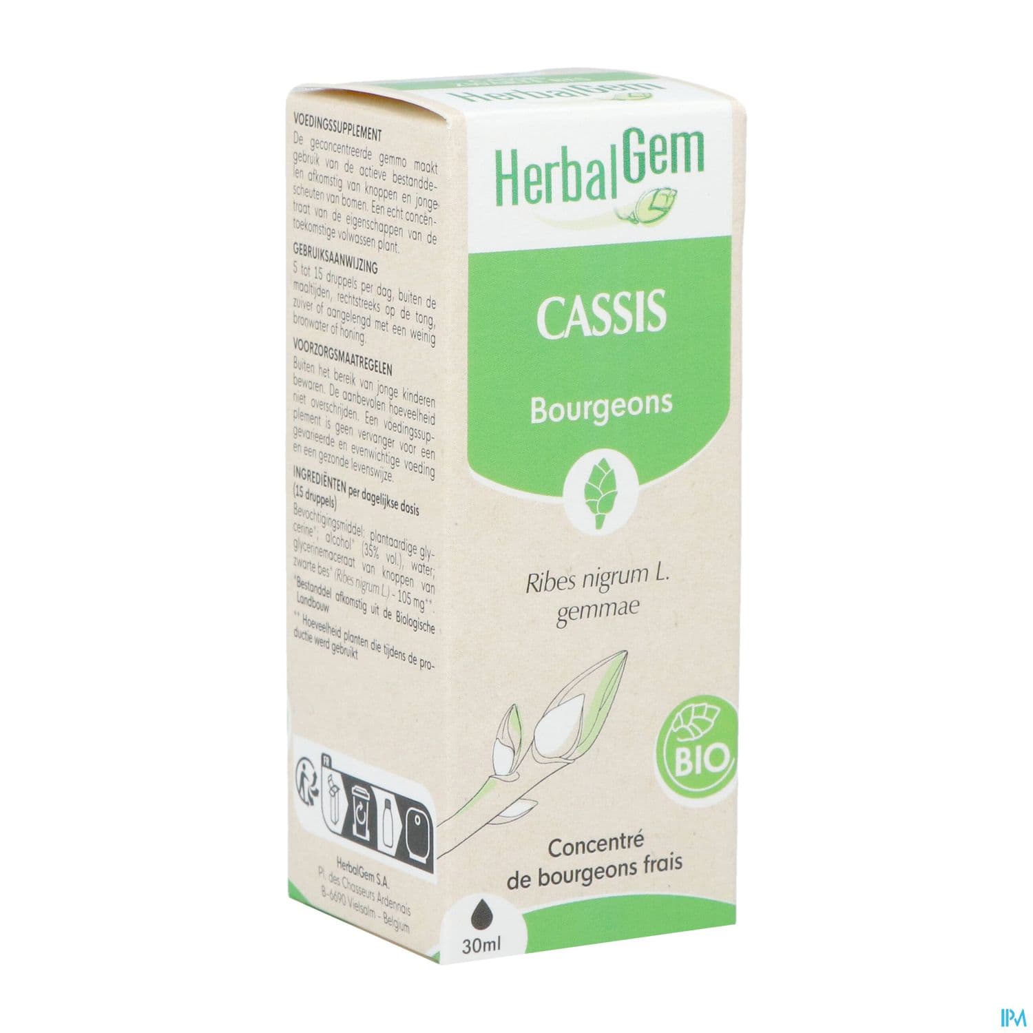 HERBALGEM MACER MER BIO CASSIS30ML