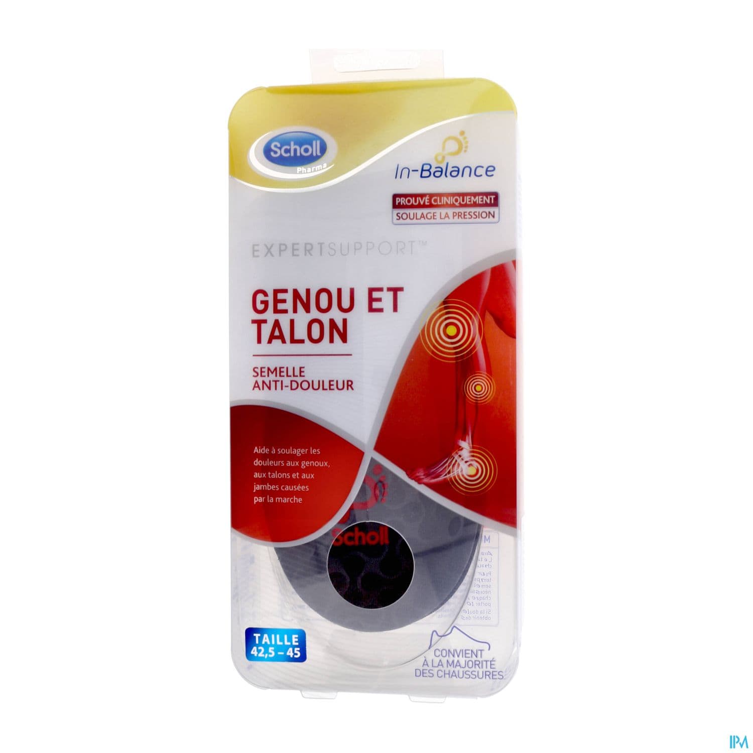 SCHOLL SEMELLE GENOU & TALON T3