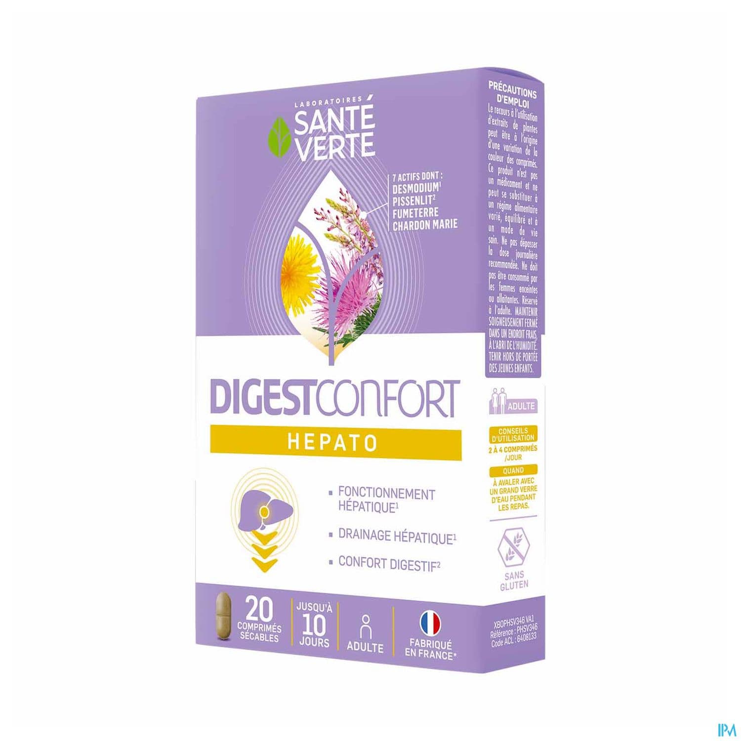 DIGEST CONFORT HEPATO CPR 20