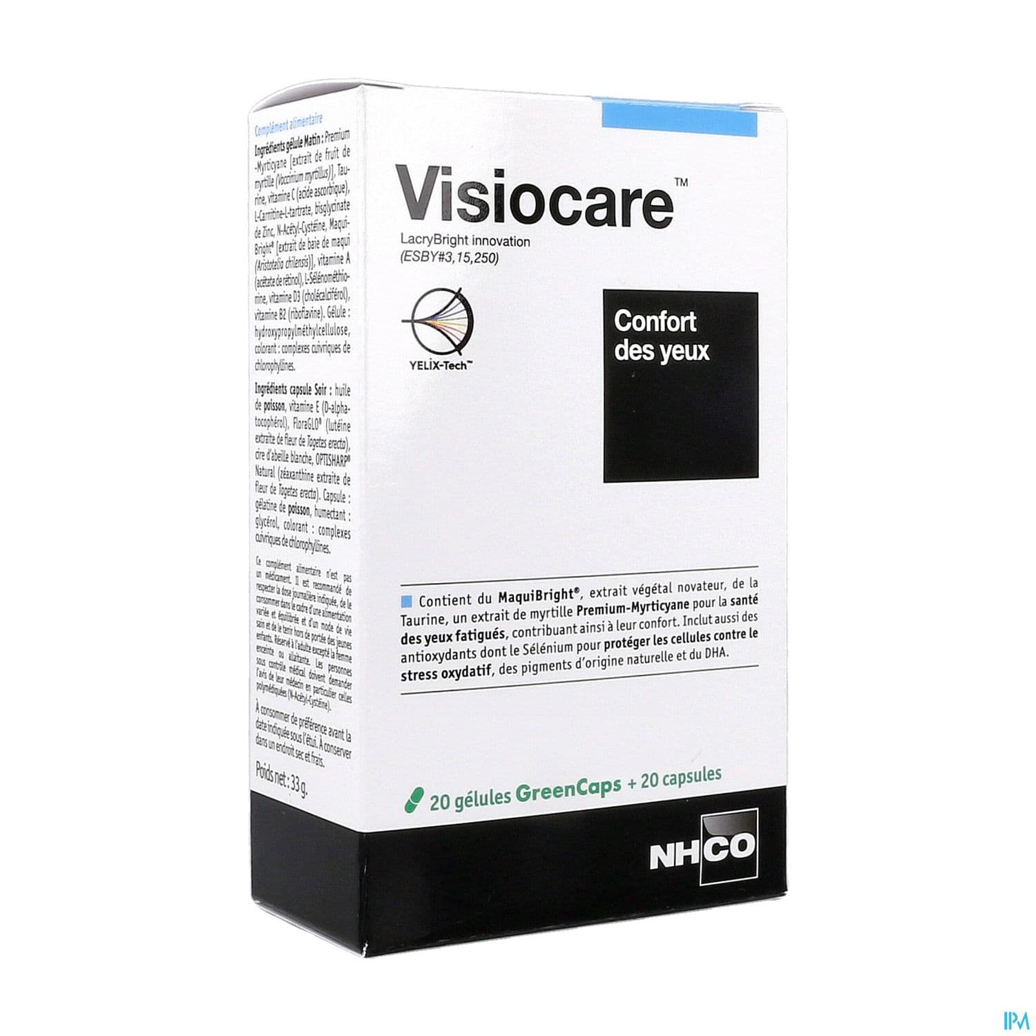 Nhco Visiocare Confort Des Yeux Gelule 20 + Capsule 20