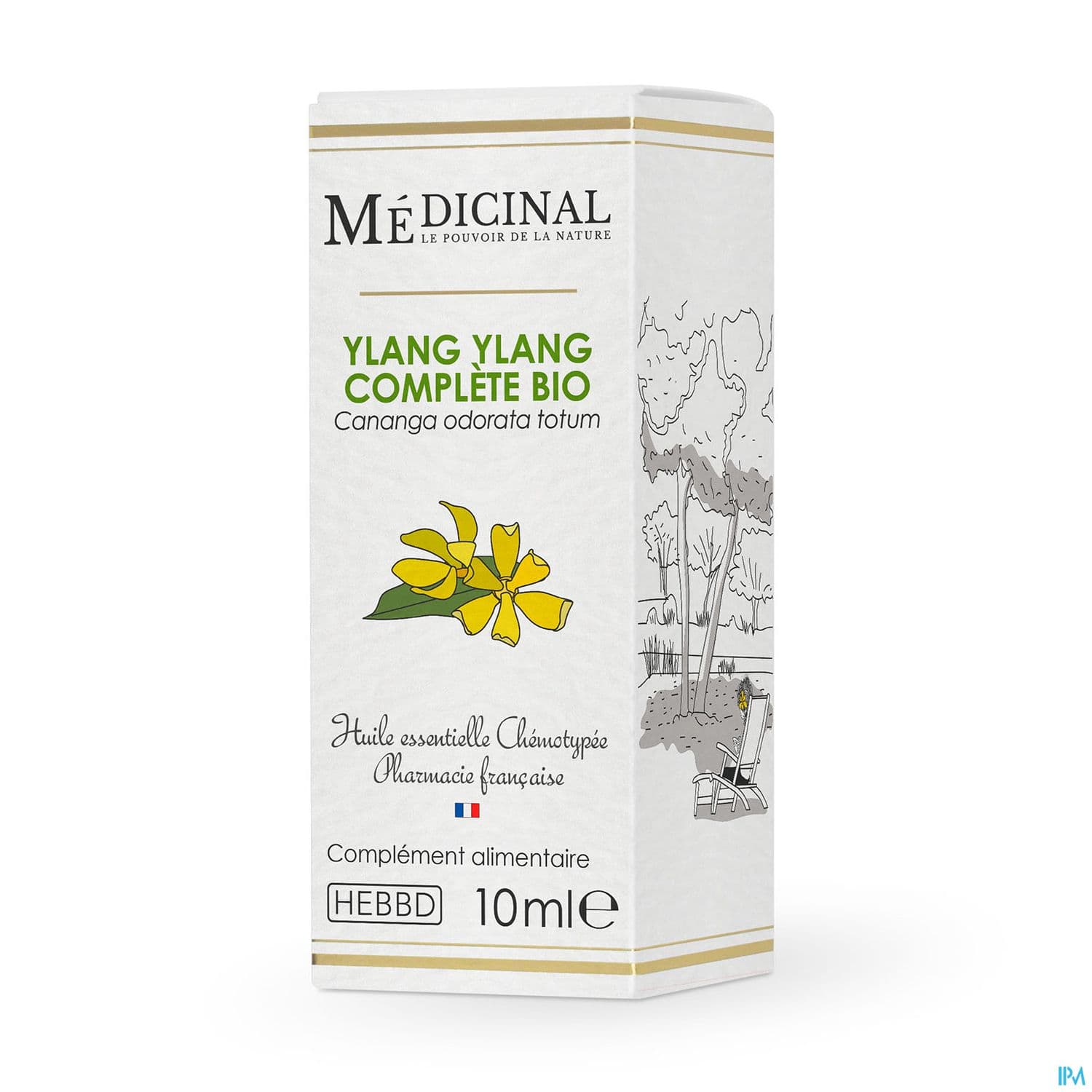 Medicinal Huile Essentielle Ylang Ylang Bio 10ml — Pharmacie de la Gare
