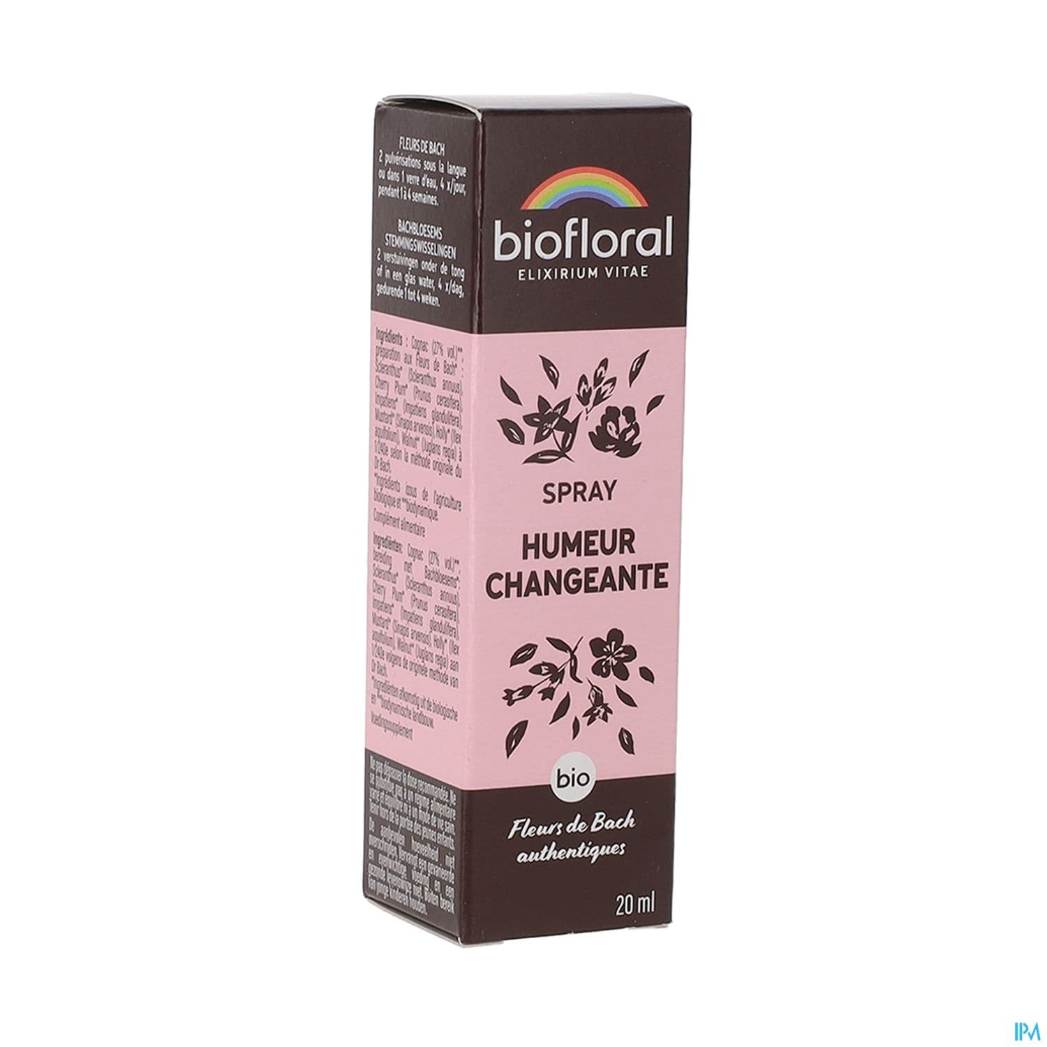 Biofloral Humeur Changeante Spray Bio Demeter 20ml