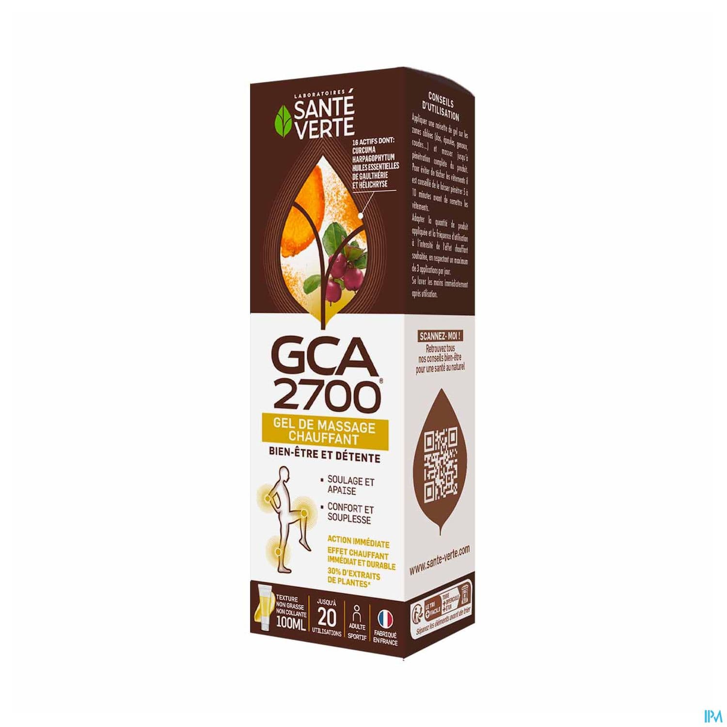 GCA 2700 SANTE VERTE GEL MASS100ML