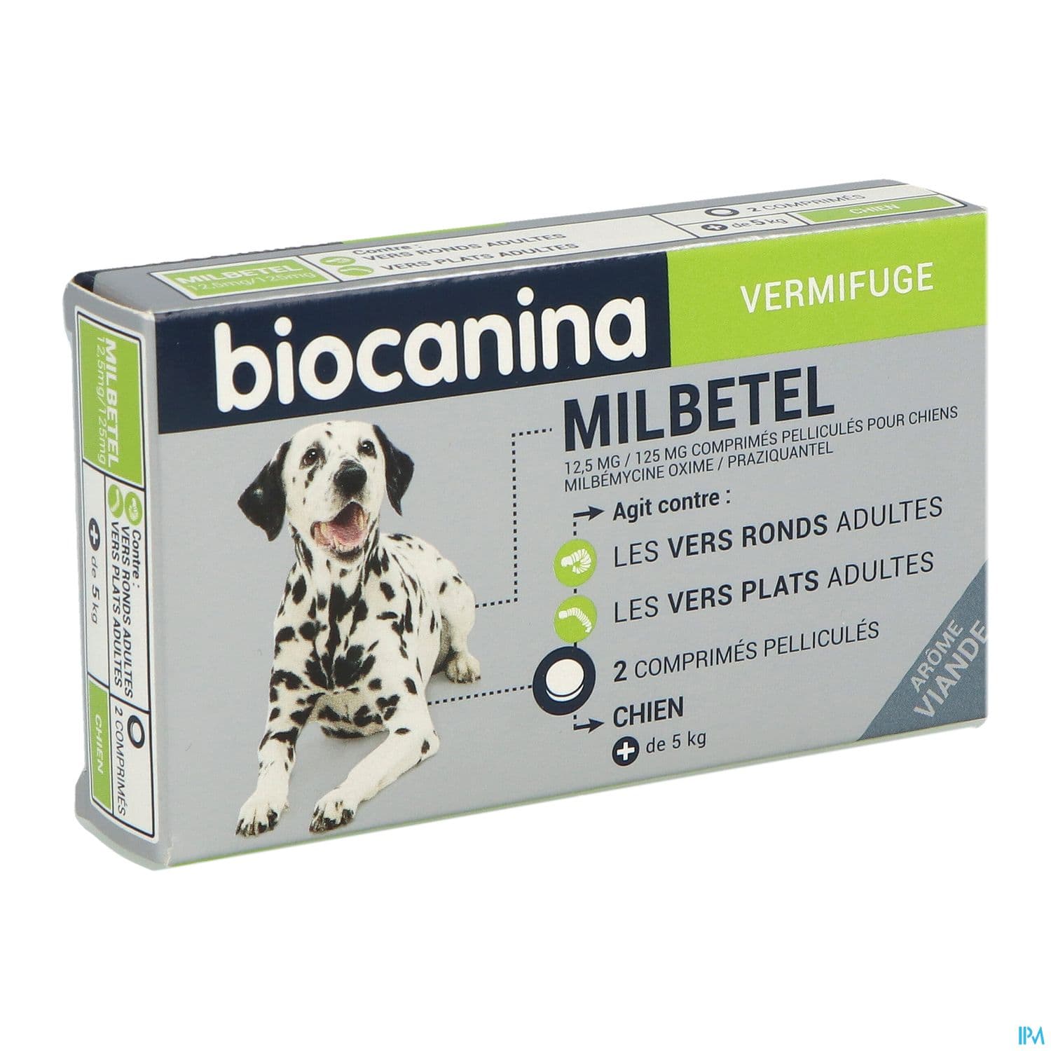 Milbetel 12mg5/125mg Chien Comprime 2