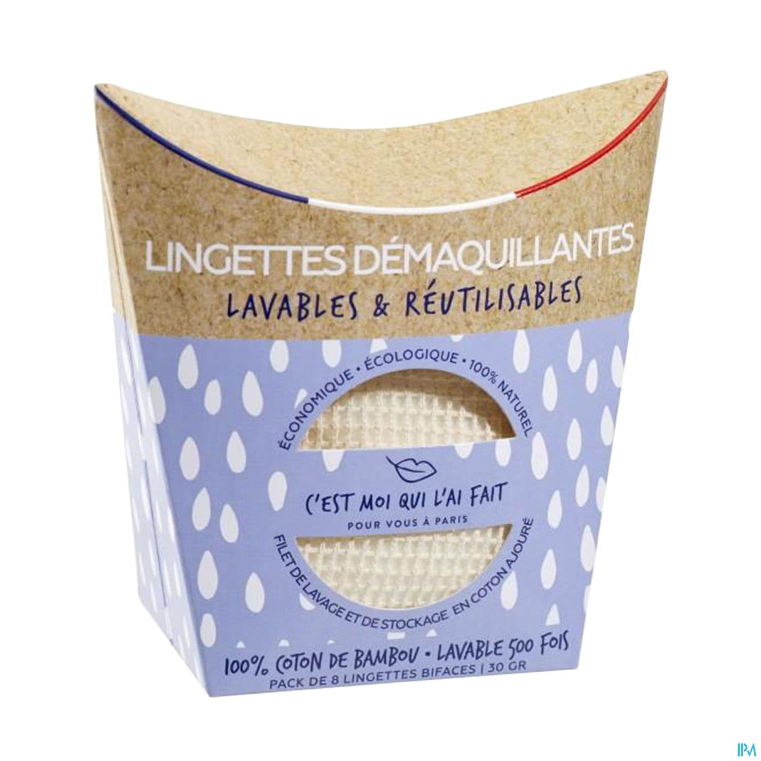 C'est Moi Qui l'ai Fait Lingette Demaquillante Lavable X8