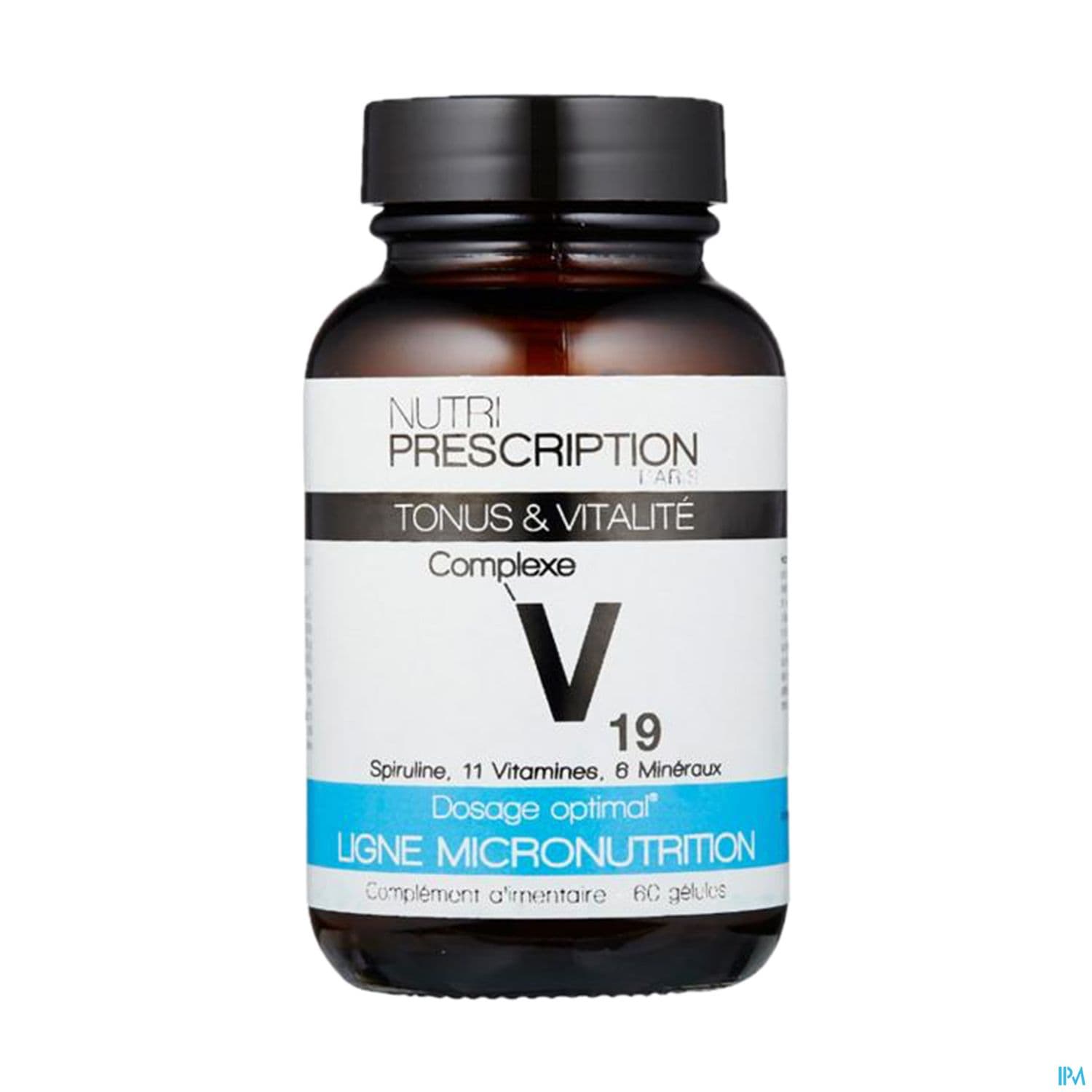 Nutriprescription V19 Tonus Vitalite Gelule 60