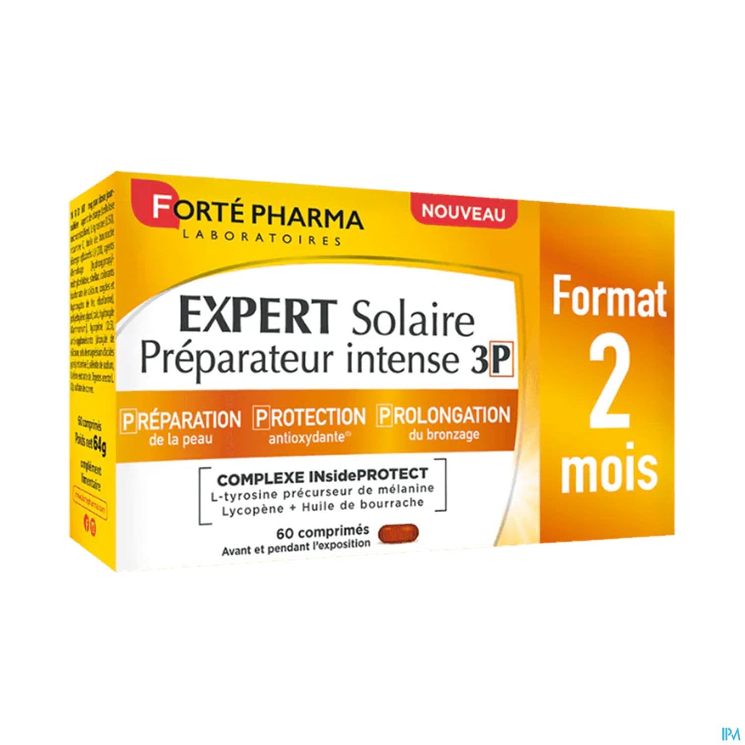 Forte Pharma Expert Solaire Preparateur Intense 3p Comprime 60