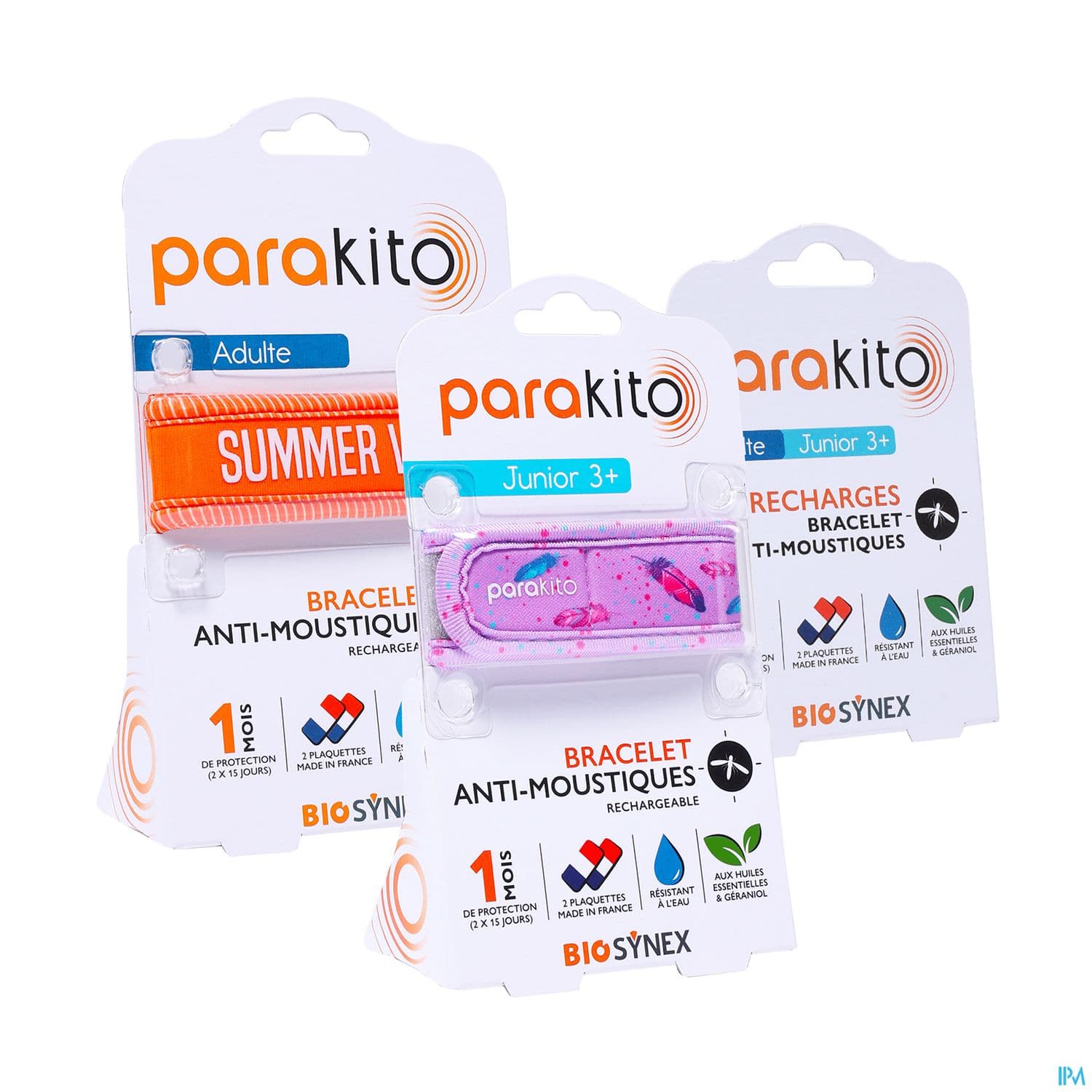 BRACEL PARAKITO AD GOOD VIB ROUGE