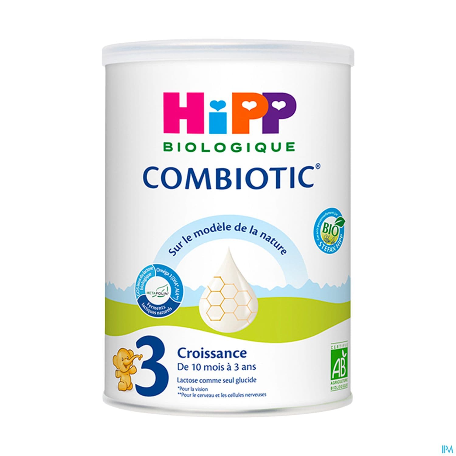 HIPP LAIT 3 COMBIOTIC 900G — Pharmacie Pré Saint Gervais