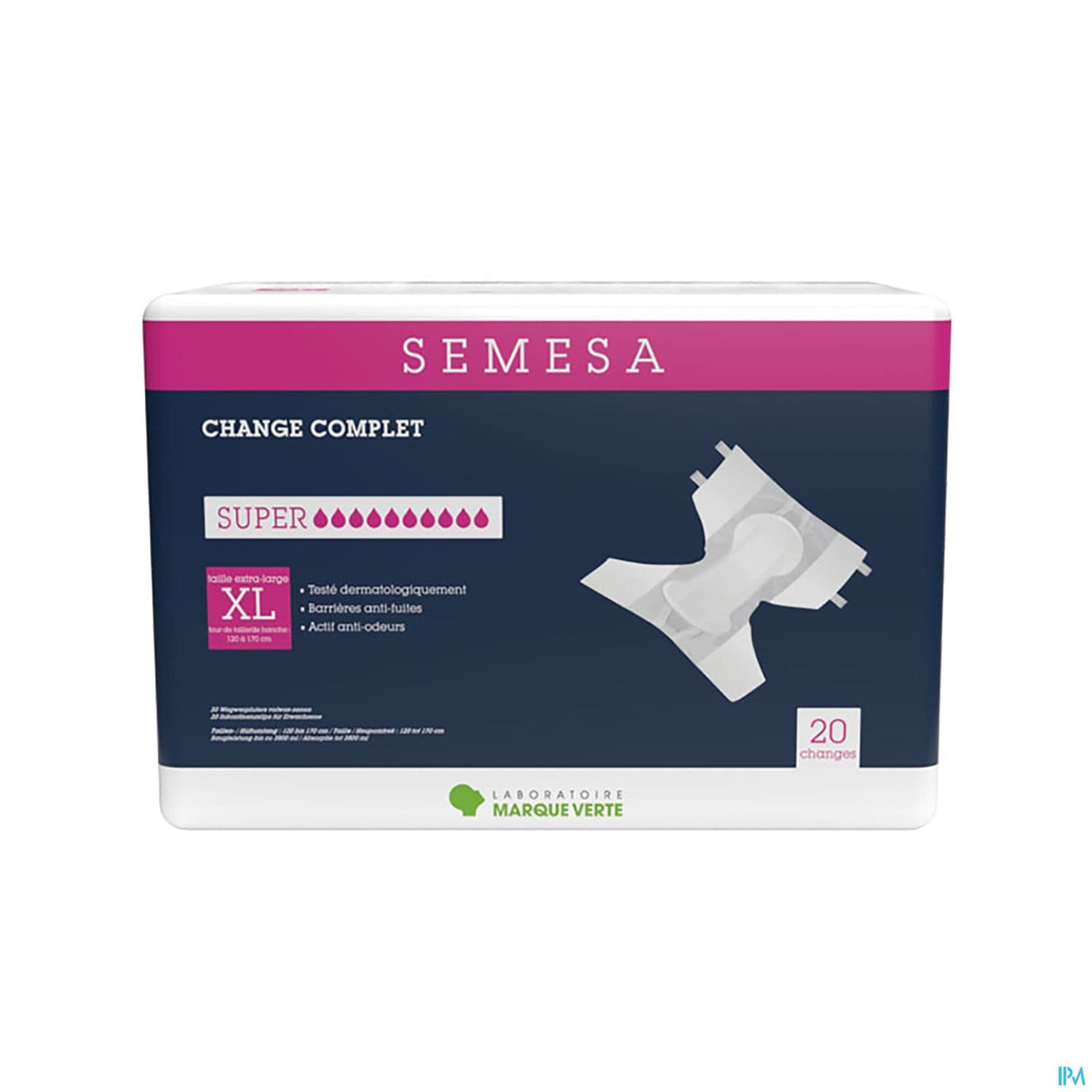 SEMESA LMV C/CHANG AD N SUPER XL20 — Pharmacie Fontaine Tours