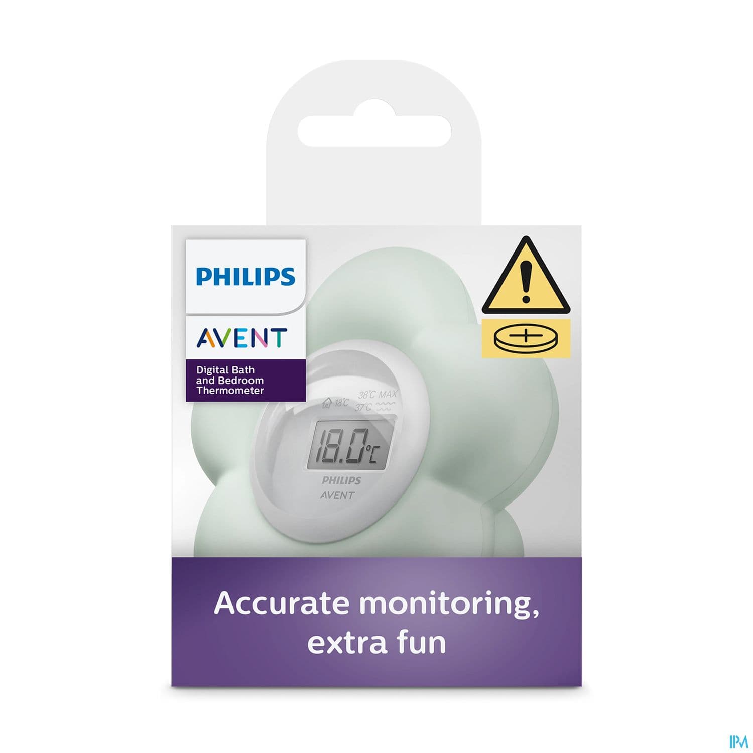 AVENT THERMOM NUMERIQ BAIN VERT