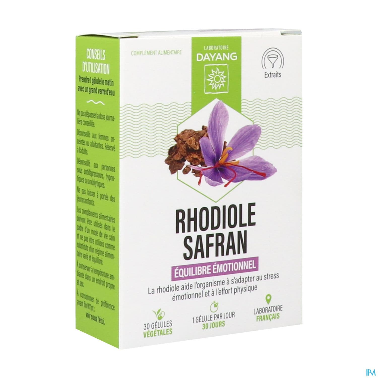 Dayang Rhodiole Safran Gelule 30