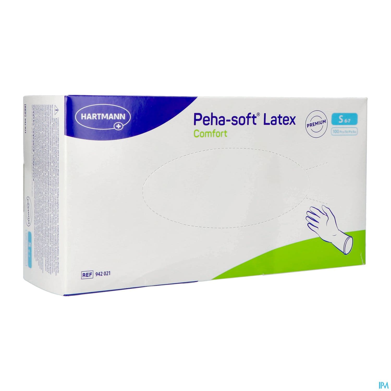 Peha Soft Sp Gant Latex Sans Poudre T6/7 100