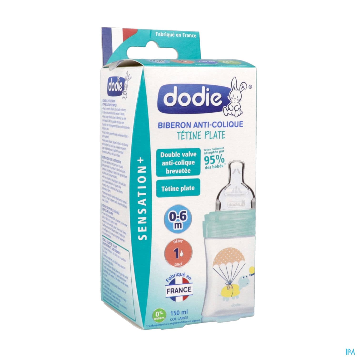 DOD BIB SENS+ 150ML AIR 0-6 M