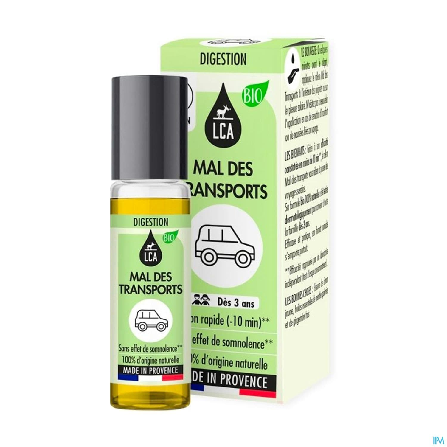 LCA ROLL-ON MAL TRANSPORT 10ML — Pharmacie Lillenium Lille by Nexum