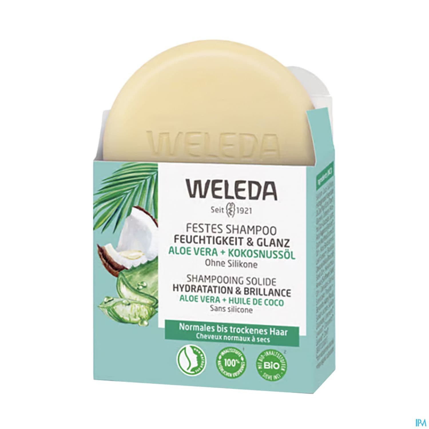 Weleda Shampooing Solide Hydratation Brillance 50g