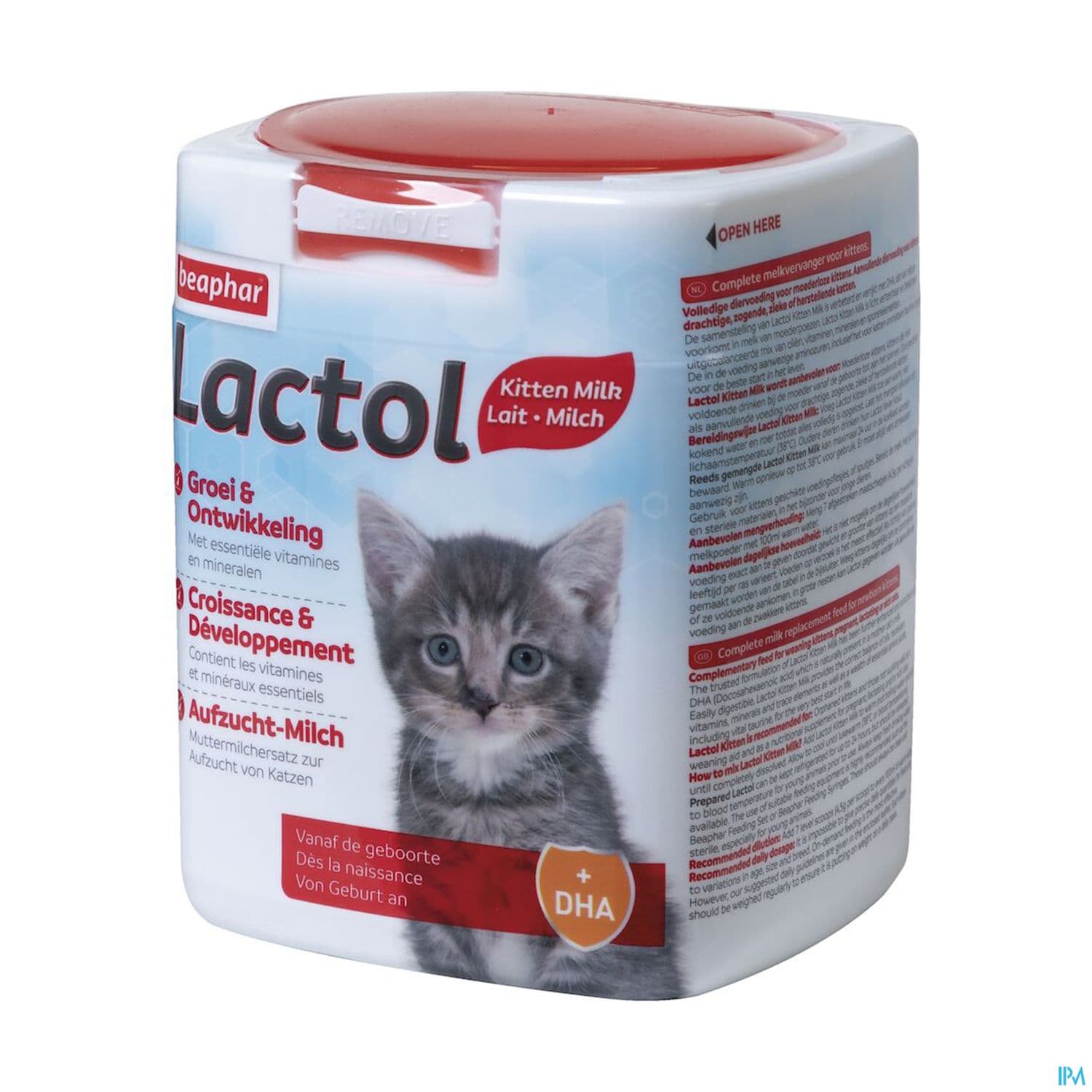Beaphar Lactol Lait Maternise Chaton 500g