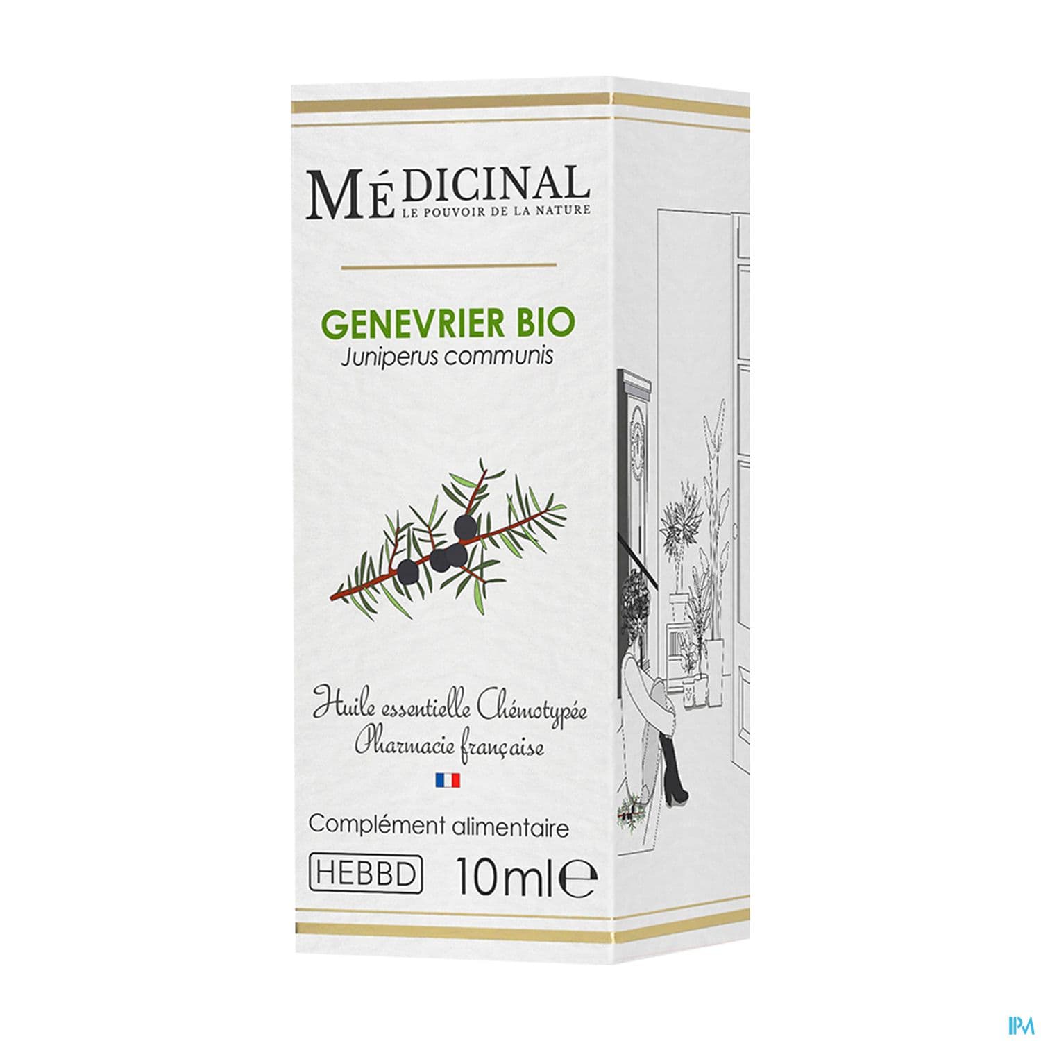 Medicinal Huile Essentielle Genevrier Bio 10ml — Pharmacie St Honoré - Amiens