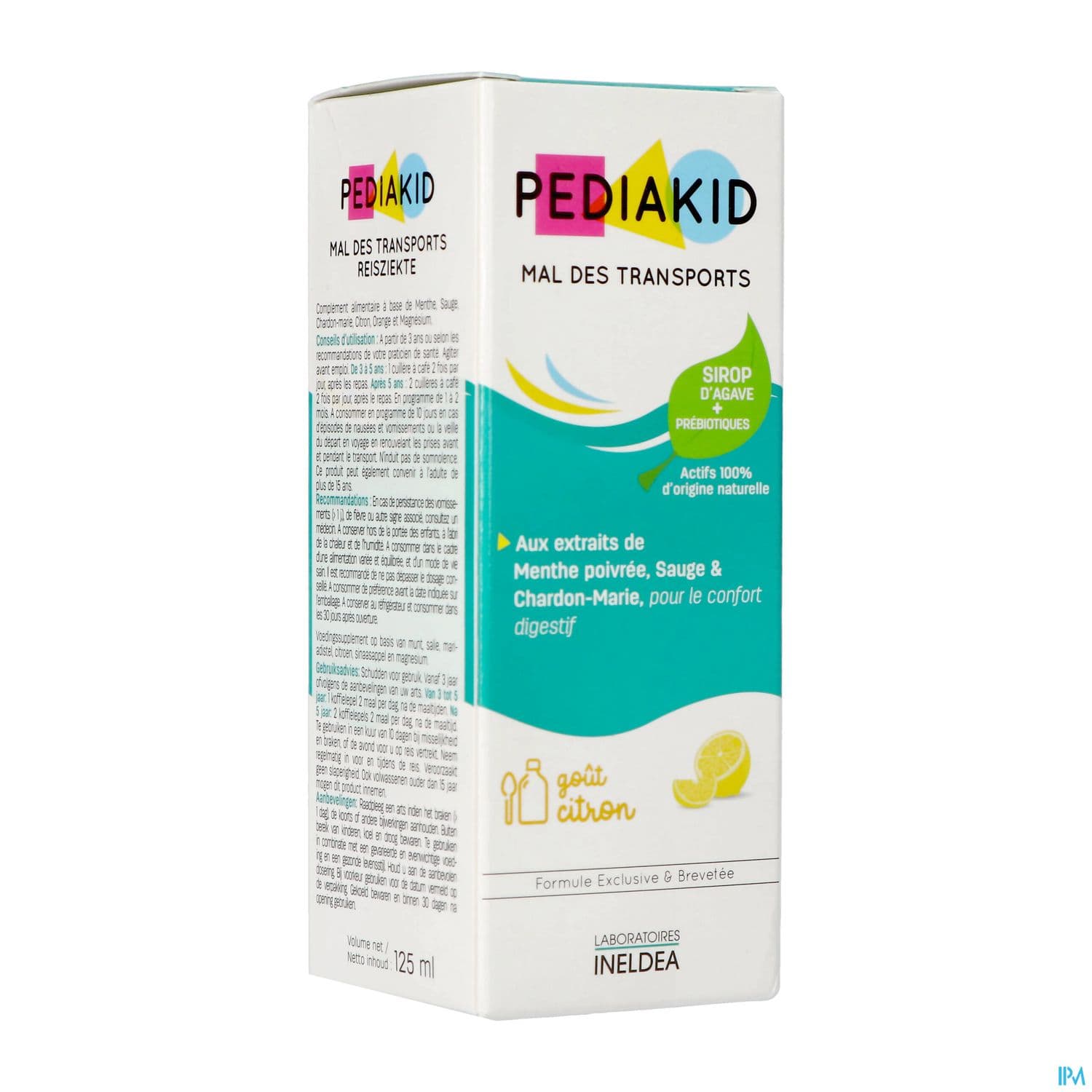 Pediakid Nausees Vomissements Mal Des Transports Sirop Menthe 125ml