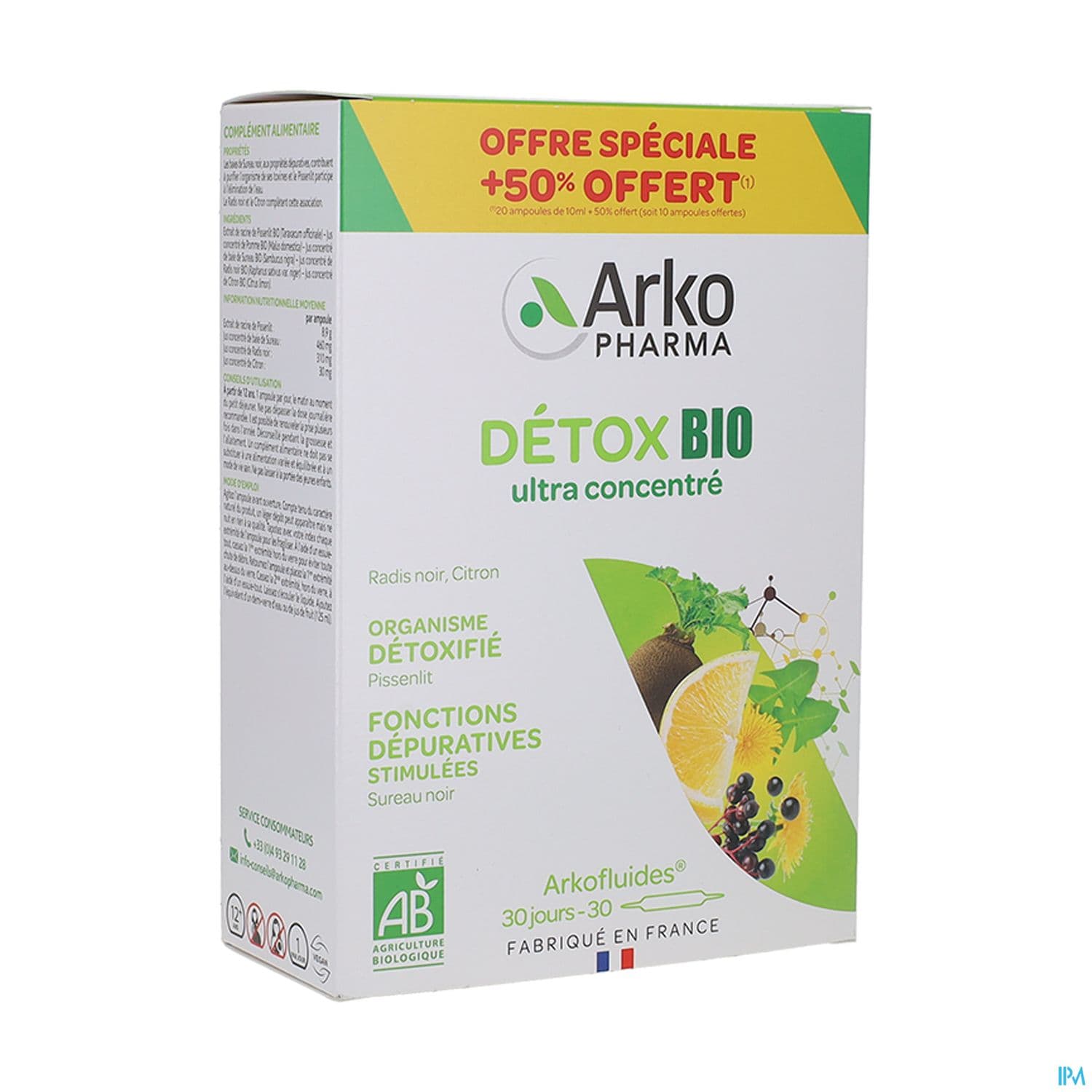 ARKOFL DETOX BIO AMP 20+10 OFF