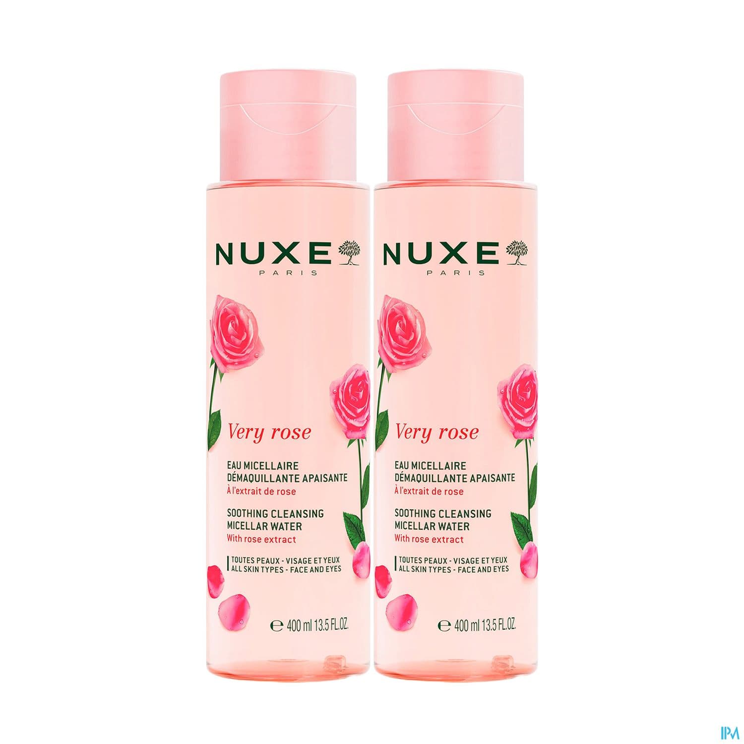 NUXE VERY ROSE EAU MICEL 400MLX2