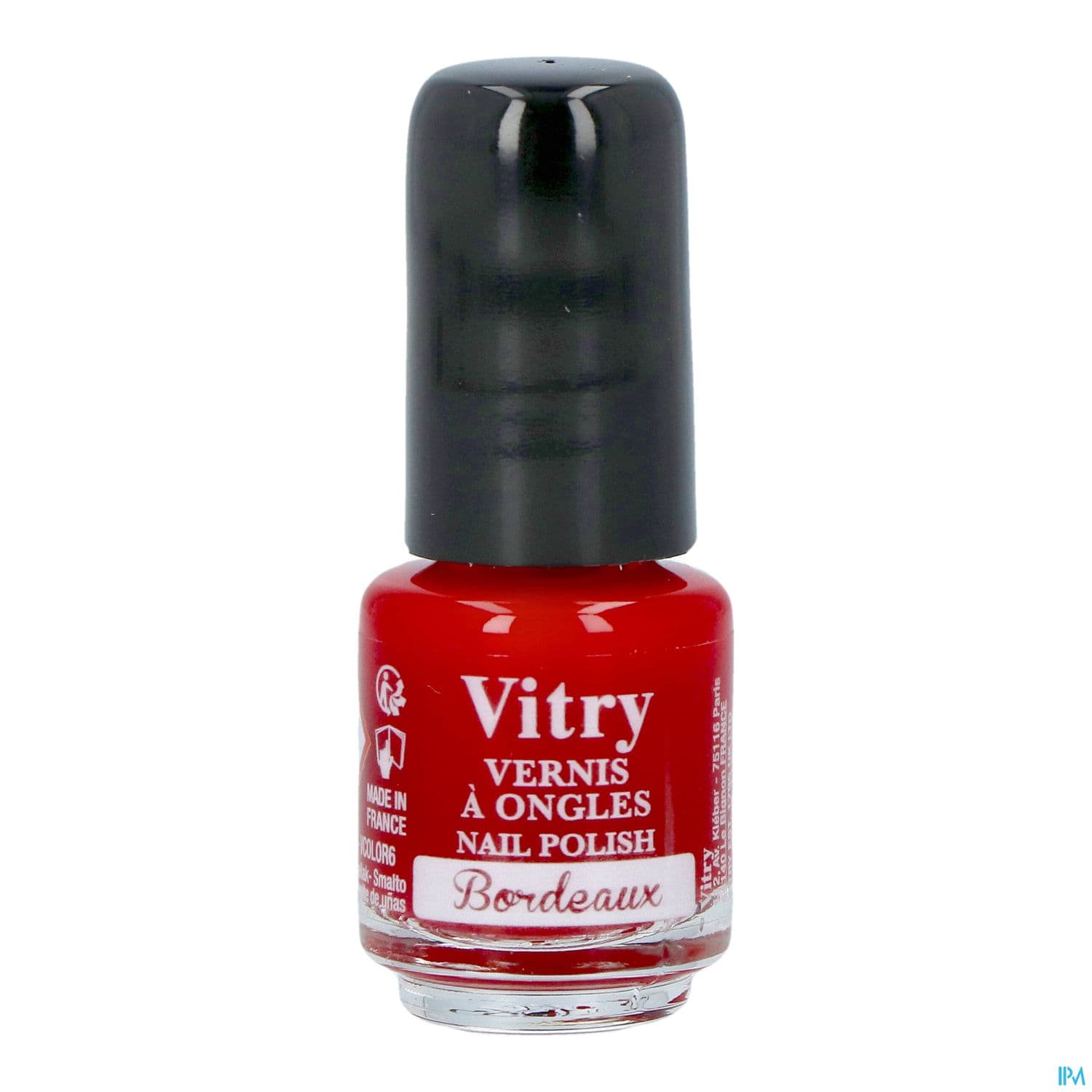 VITRY MINI VERNIS BORDEAUX 4 ML — Pharmacie Des Passages - Boulogne-Billancourt