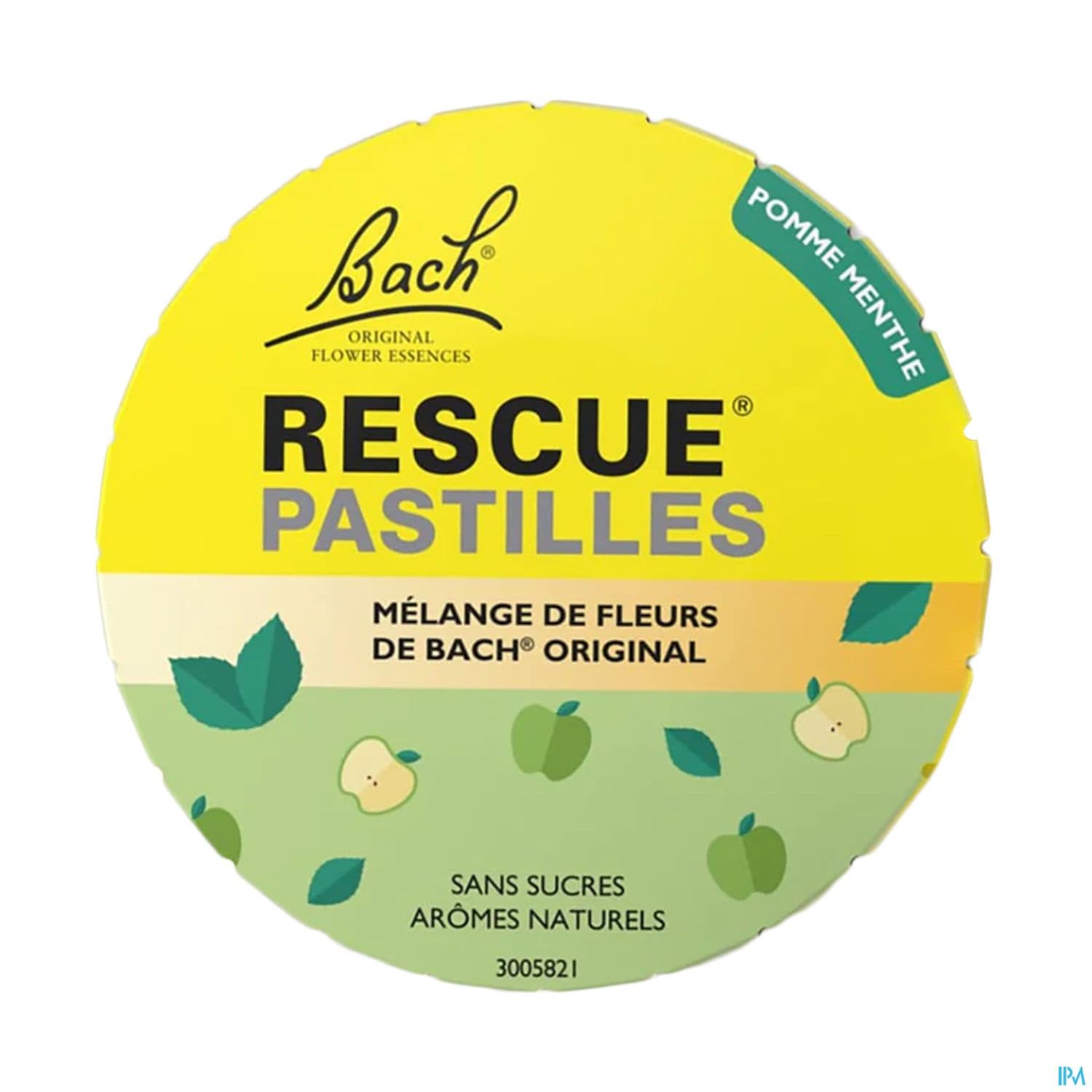 Rescue Bach Pastille Pomme Menthe 50g