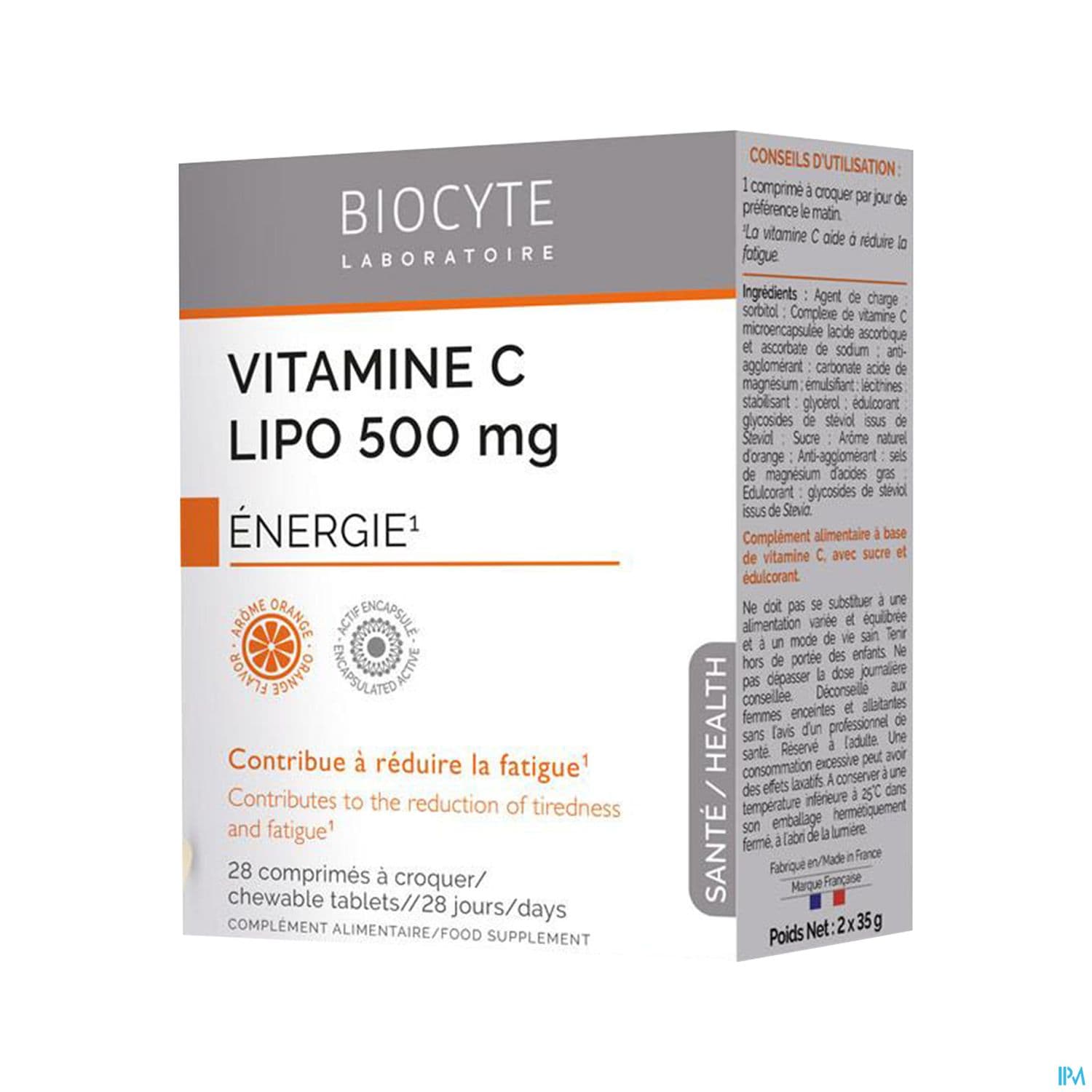 Biocyte Vitamine C Liposomal Comprime A Croquer 28
