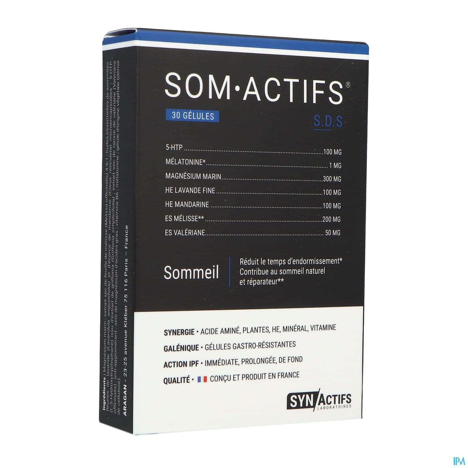 Synactifs Som Actifs Gelule 30