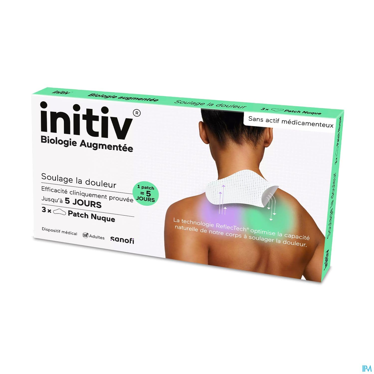 Initiv Patch Antidouleur Nuque X3