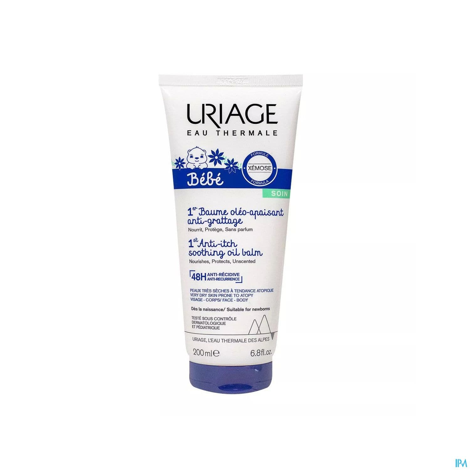 Uriage Bebe 1er Baume Oleo Apaisant A/grat. 200ml