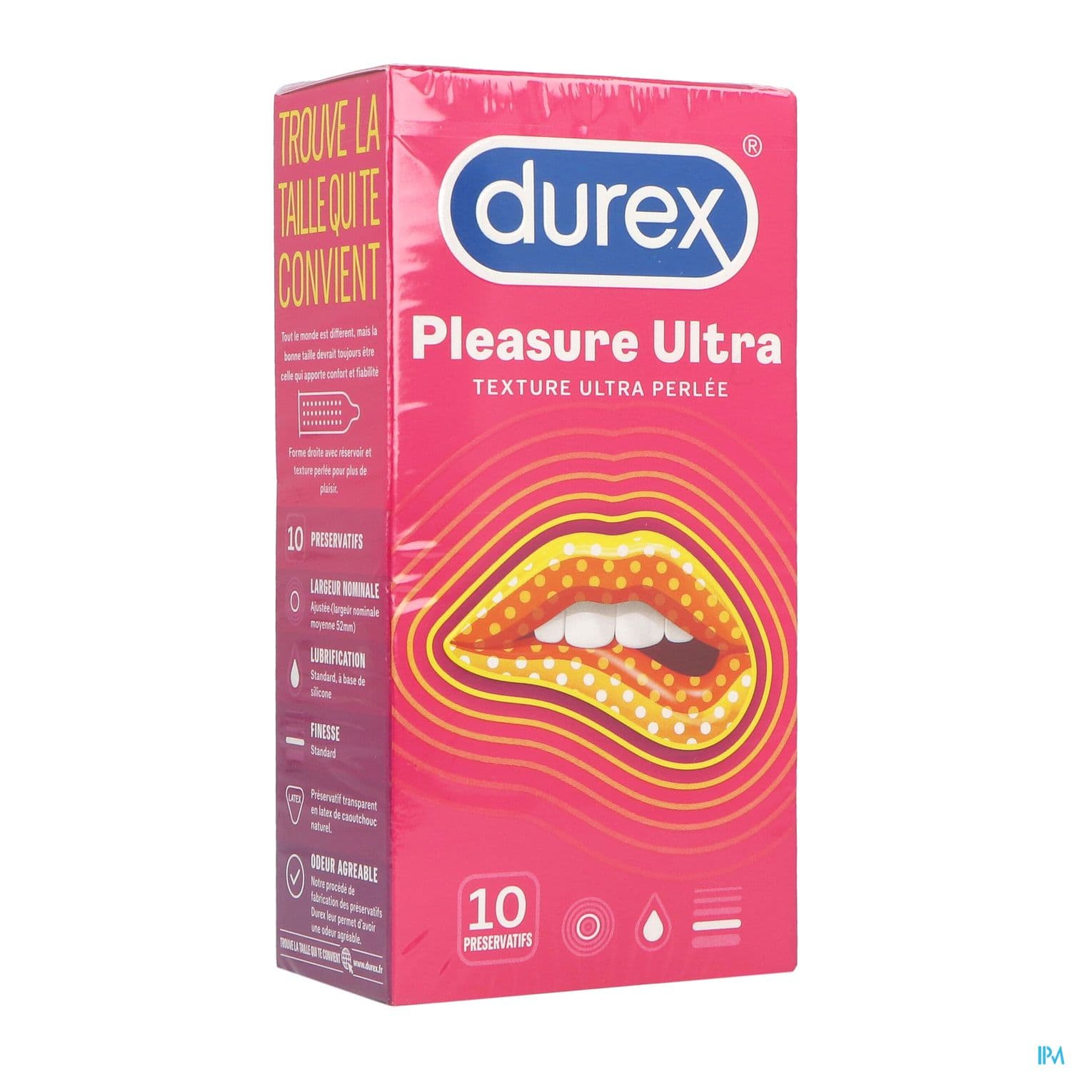 Durex Pleasure Ultra Preservatif 10