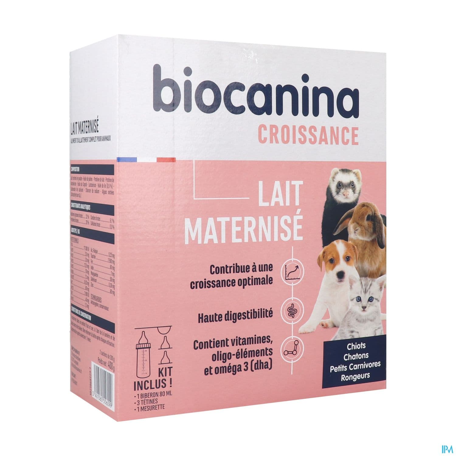 Lait Maternise Poudre Chiot Chaton 400g