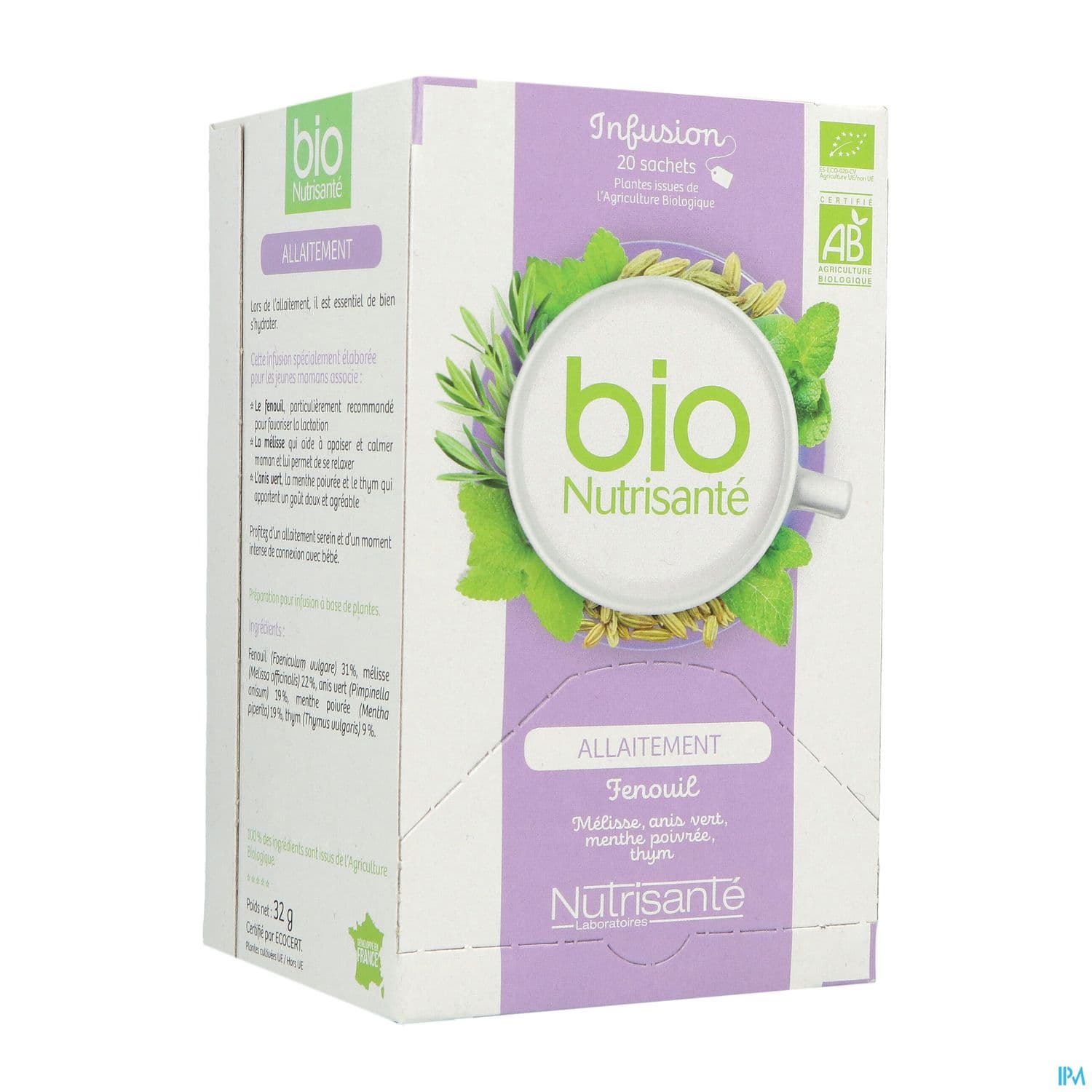 Vitavea Bionutrisante Infusion Allaitement Sachet 20