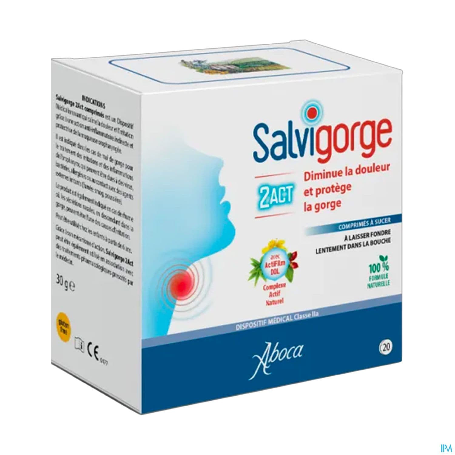 Aboca Salvigorge 2act Comprime A Sucer 20