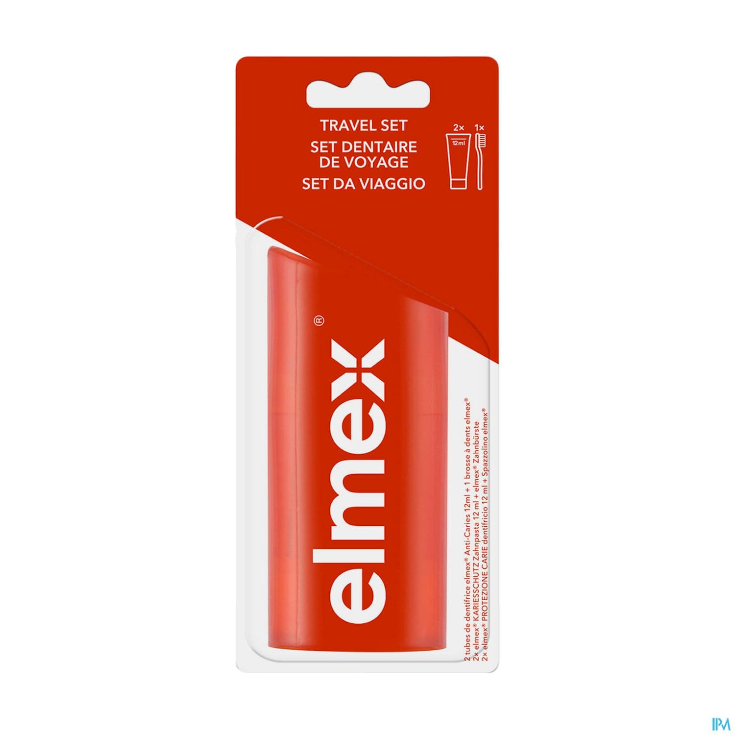 Elmex Set Dentaire Voyage Brosse A Dents + 2 Dentifr