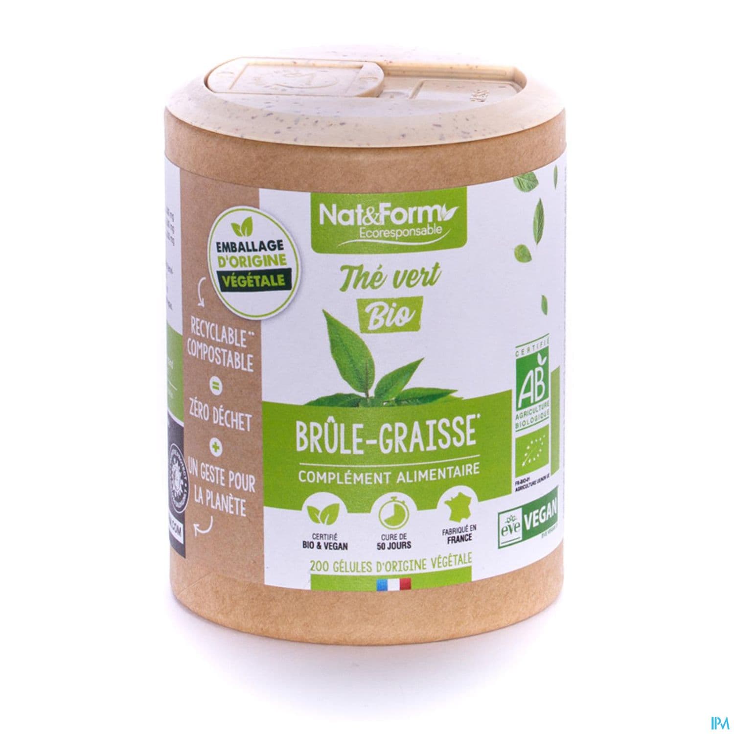 NAT&FORM ECO THE VERT BIO GELVEG60 — Grande Pharmacie de la Station - Apothical