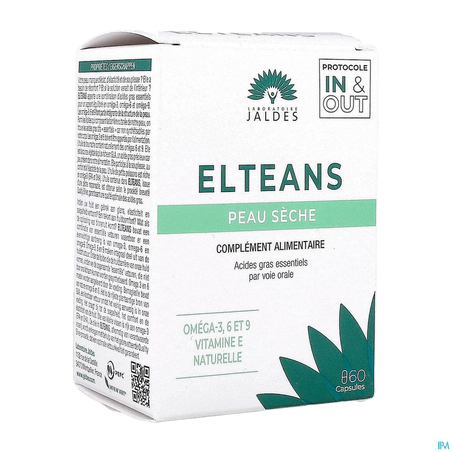 ELTEANS PEAU SECHE CAPS 60