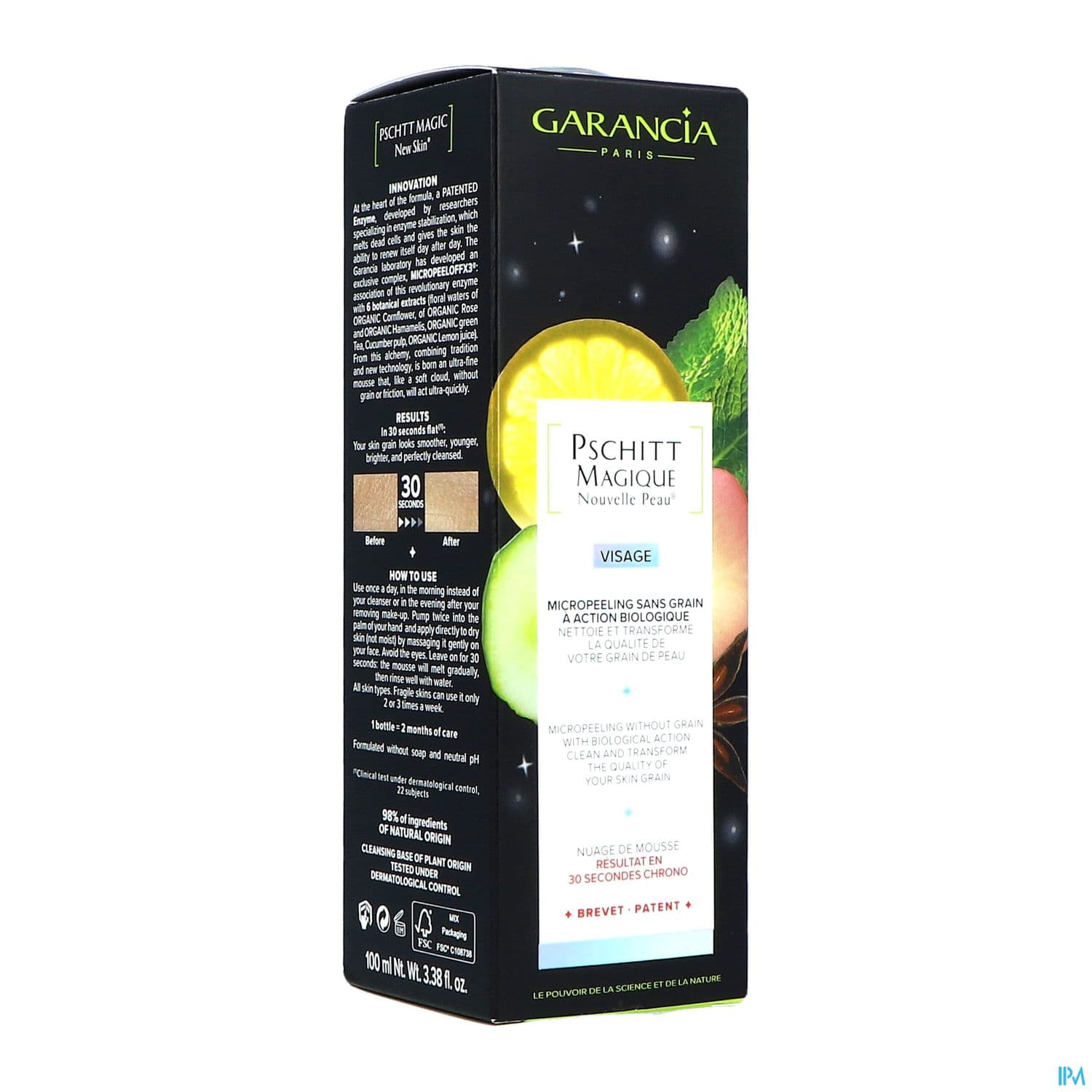 Garancia Pschitt Magique Mousse Micropeeling Visage 100ml