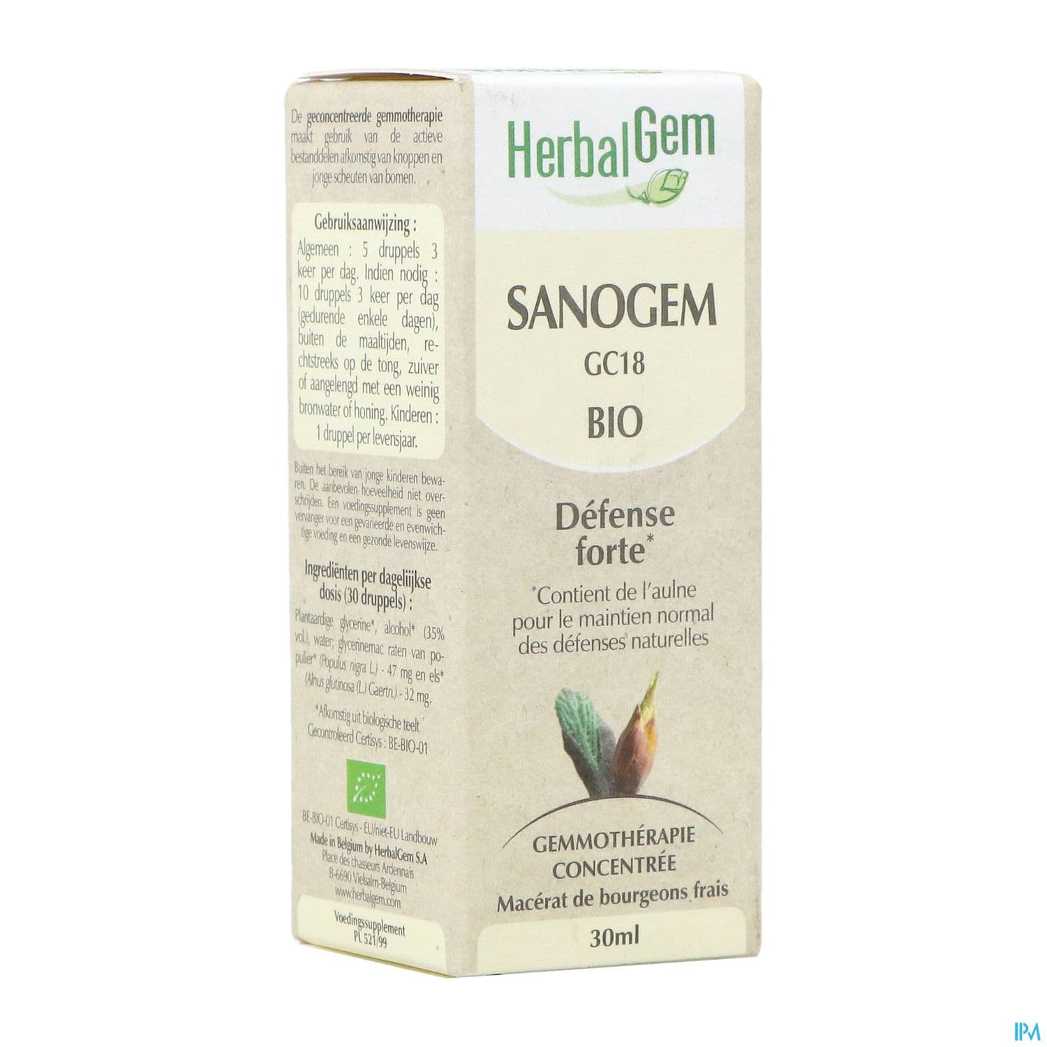 Herbalgem Sanogem Gc18 Defence Forte Bio 30ml — Pharmacie Saint-Ferdinand