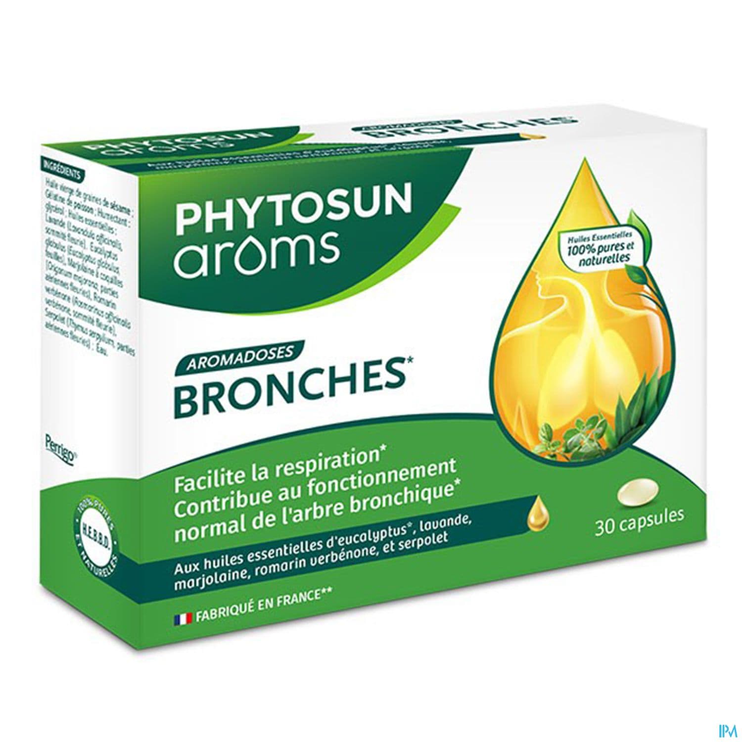 PHYTOSUNAROM BRONCHE CAPS 30