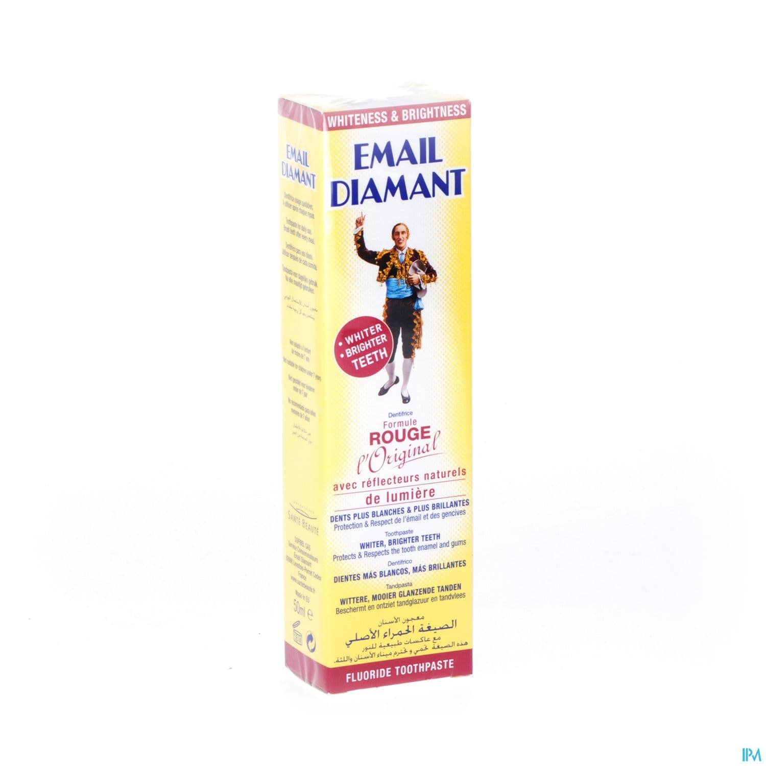 Email Diamant Dentifrice Formule Rouge 50ml — Pharmacie Pharmavance Auteuil