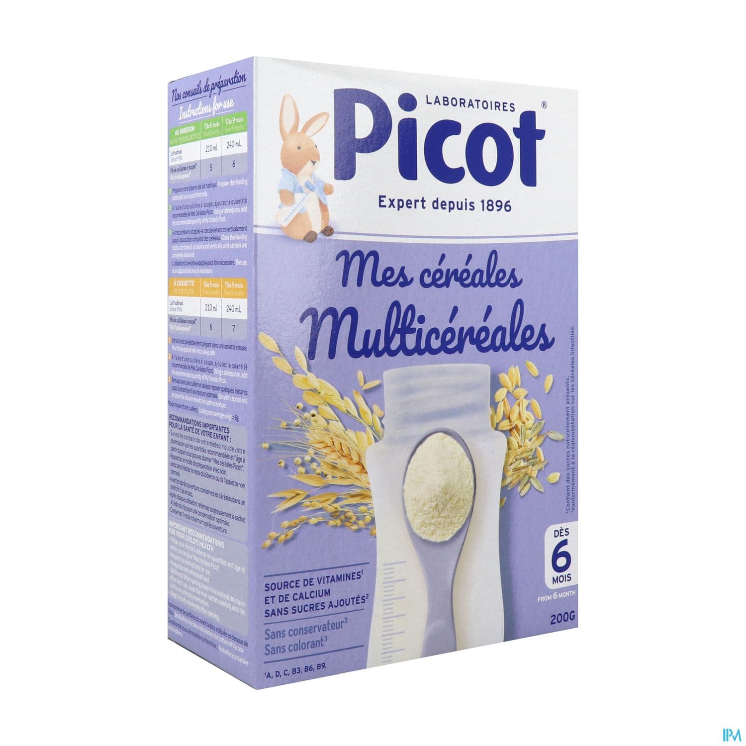 PICOT CEREALE MULTICEREALE 6M 200G