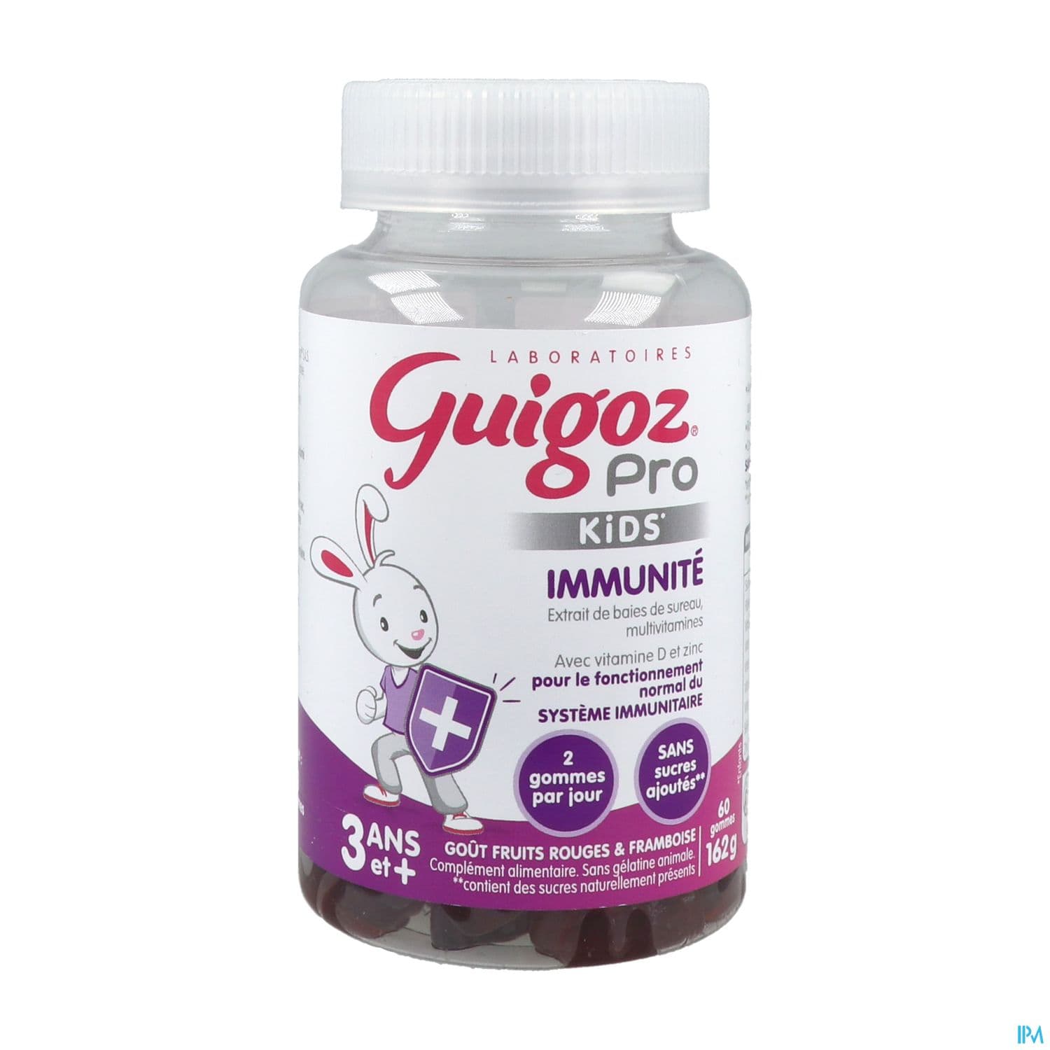 Guigoz Pro Kids Immunite Gommes 60 — Pharmacie Centrale de la villette 93 - 24/24 (Pharmacie de garde)
