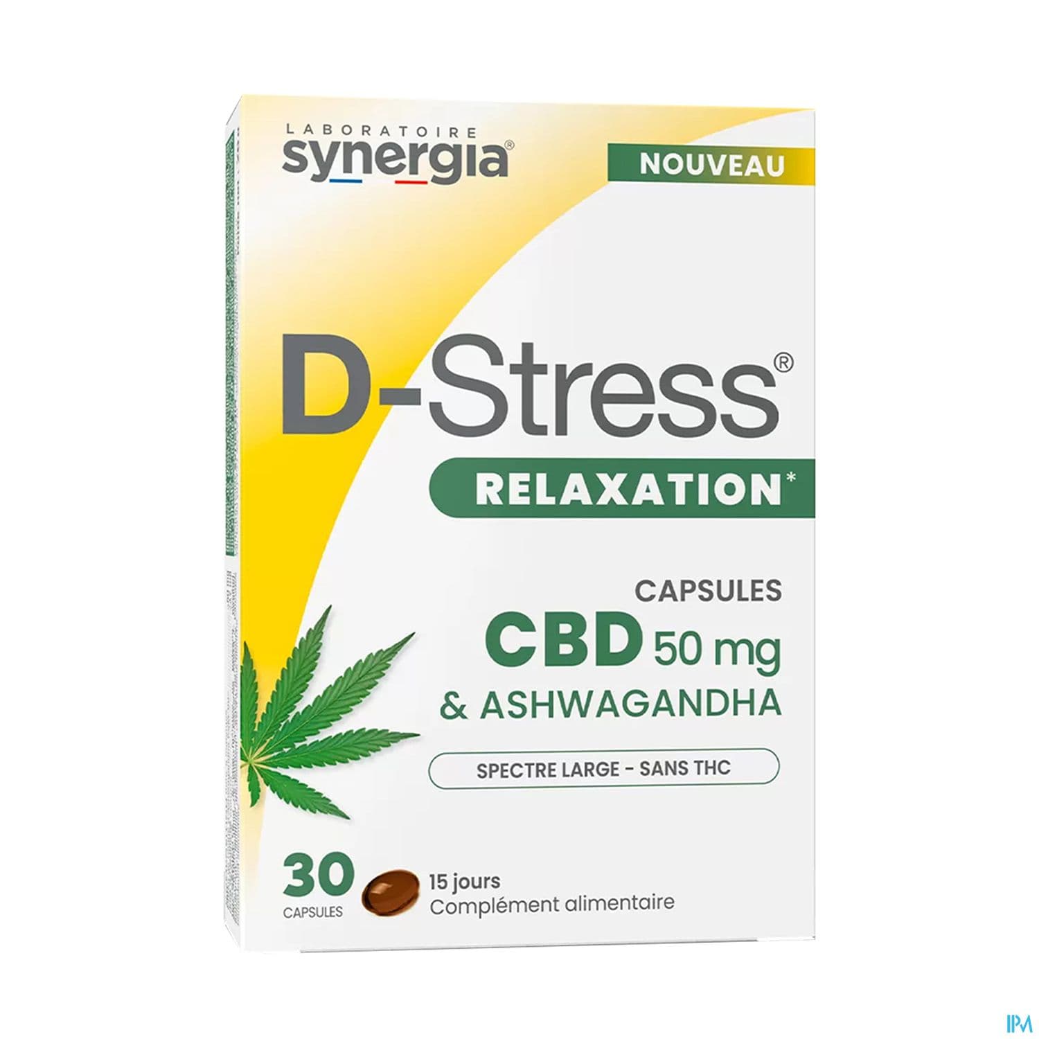 Synergia D Stress Relax Cbd Capsule 30