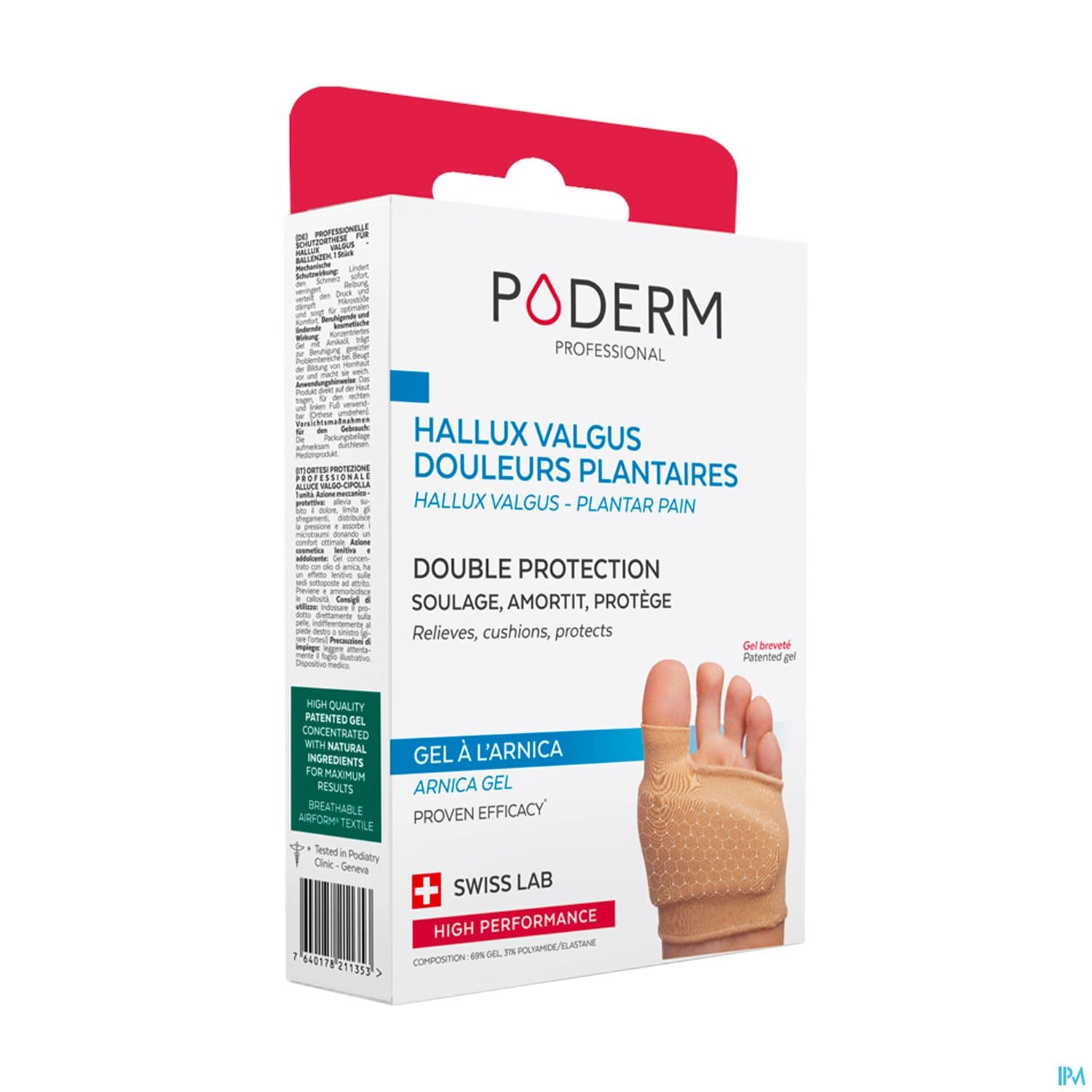 PODERM HALLUX VALGUS TL