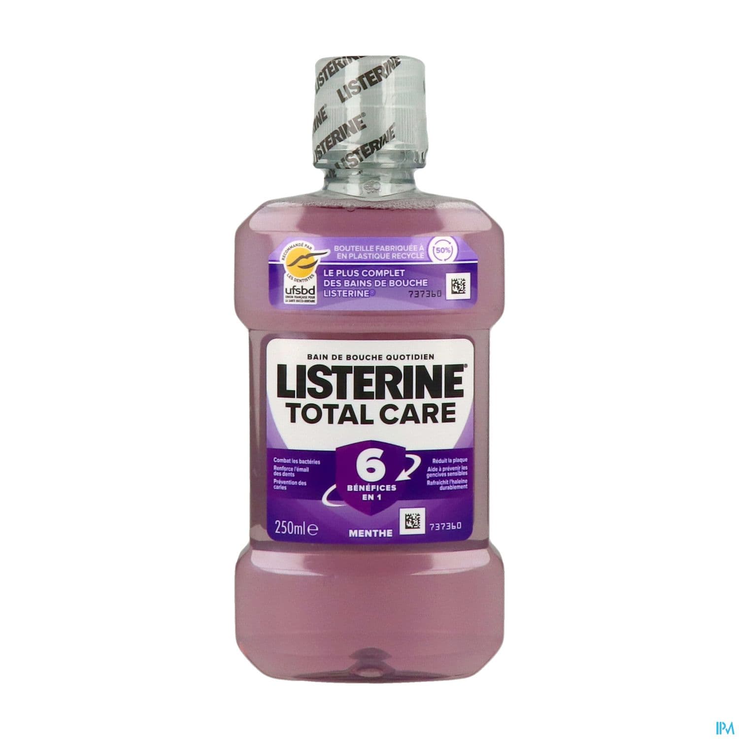 LISTERINE B/BOUC TOTAL CARE 250ML — Pharmacie Opéra Garnier