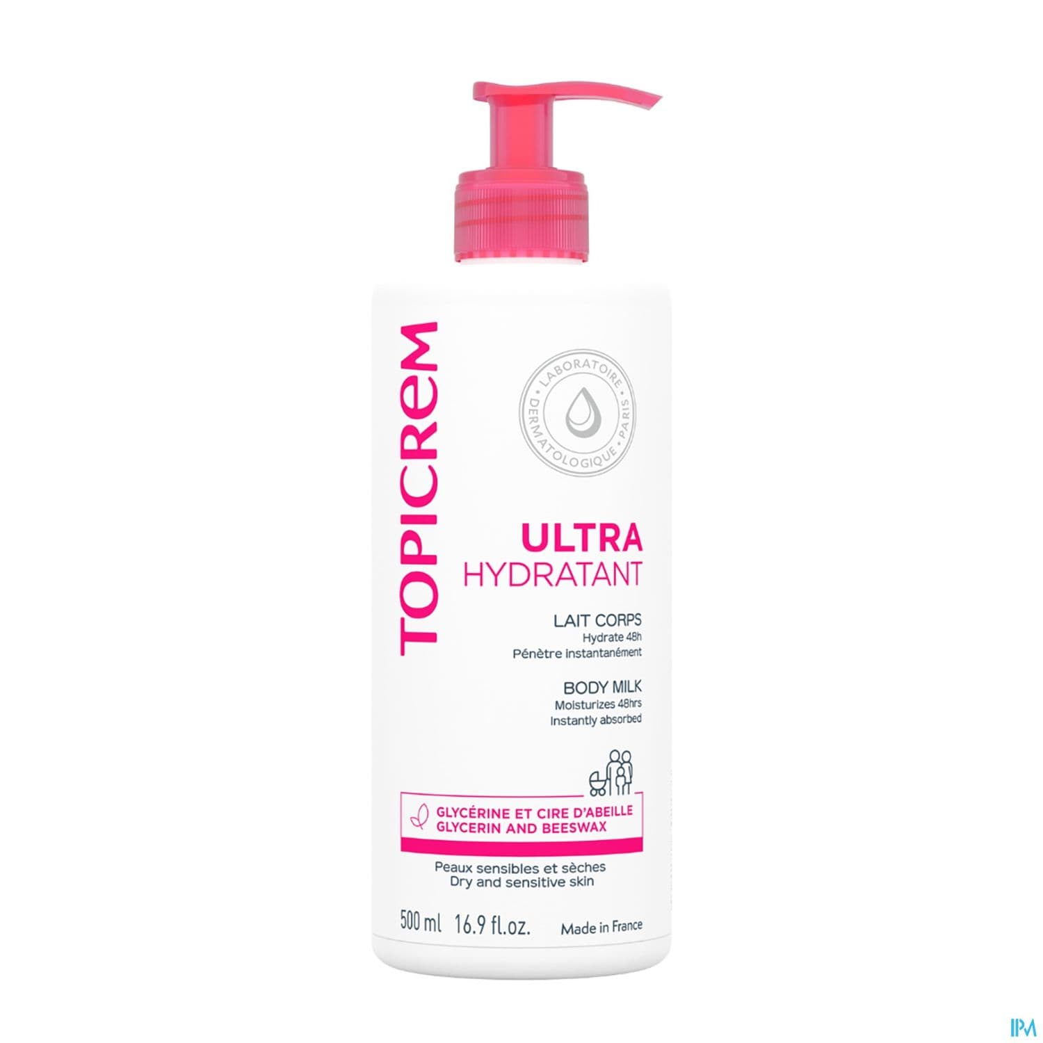 TOPICREM ULT/HYDR LAIT CORP 500ML