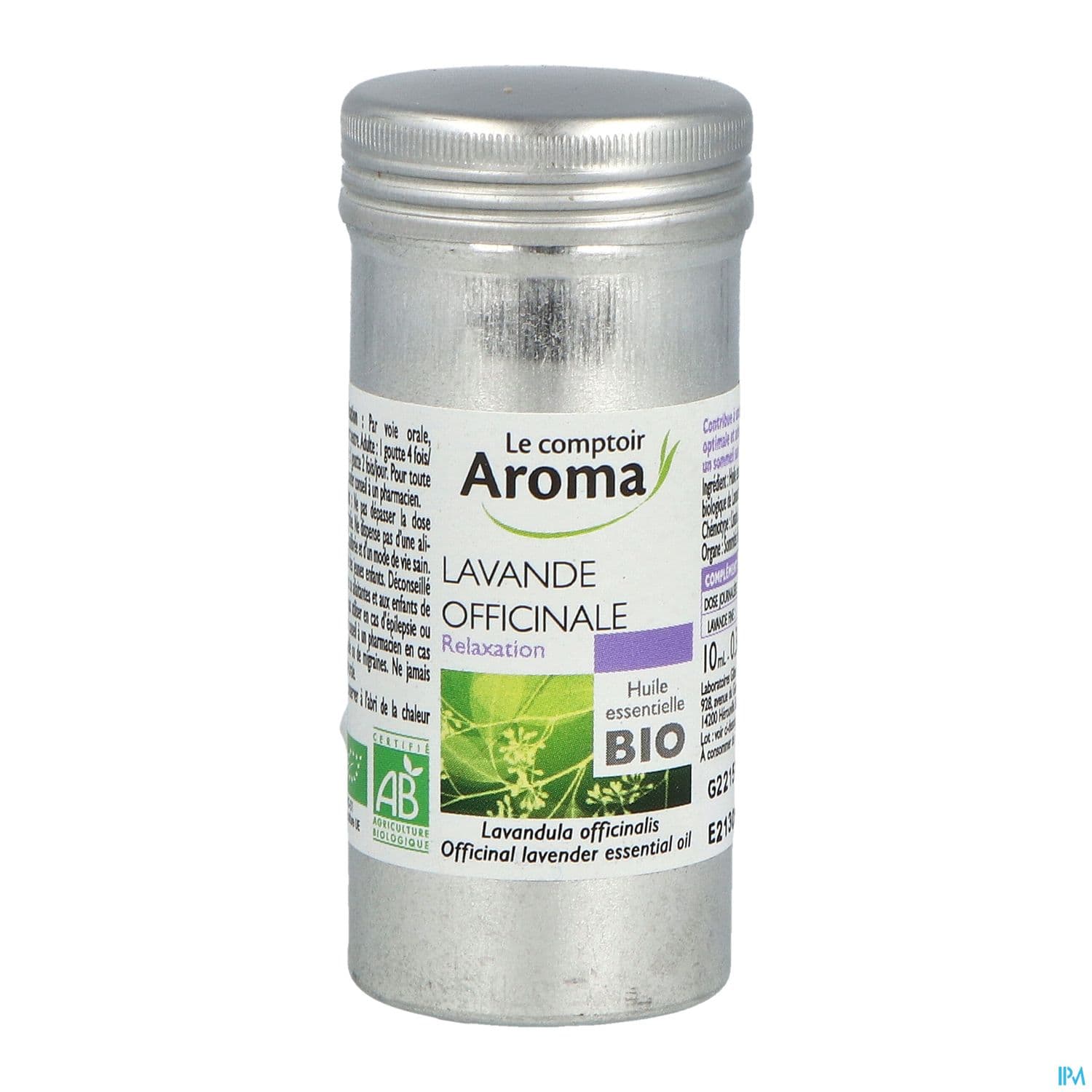 Le Comptoir Aroma Huile Essentielle Bio Lavande Officinale 10ml