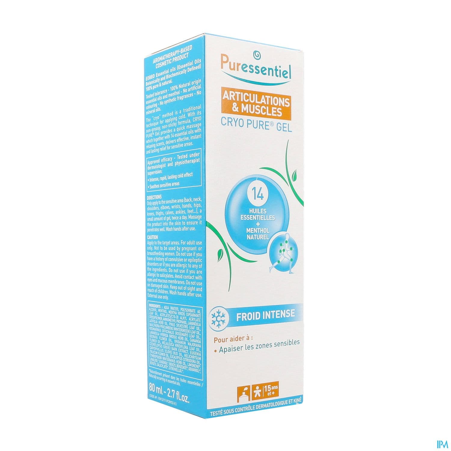 PURESSENTIEL CRYO PURE GEL 80ML